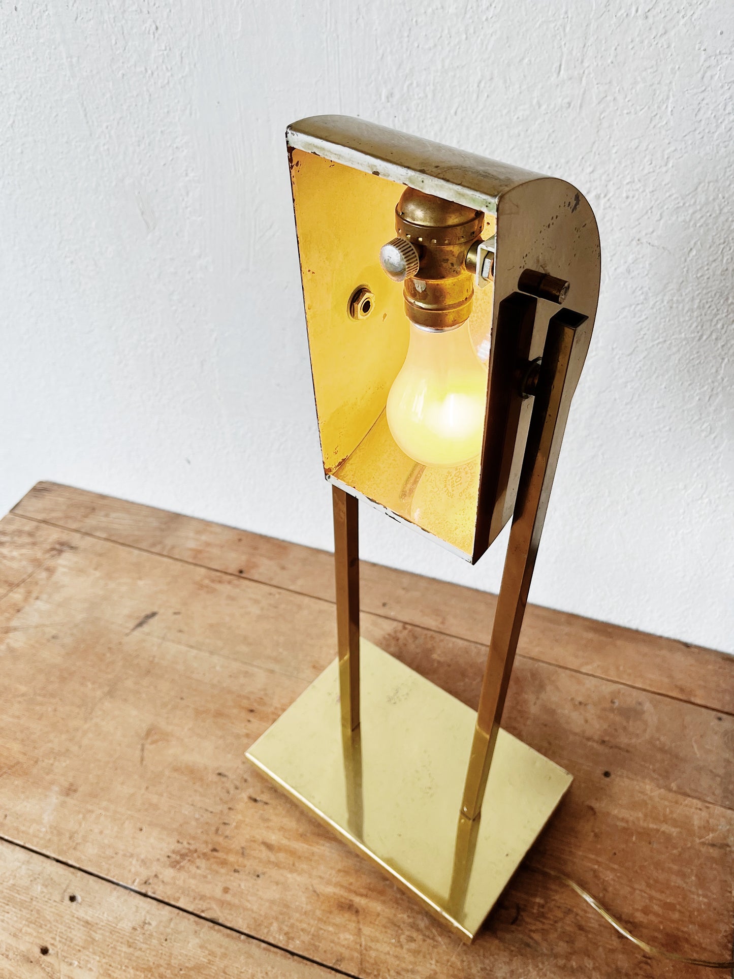 Vintage George Kovacs Demilune Lamp