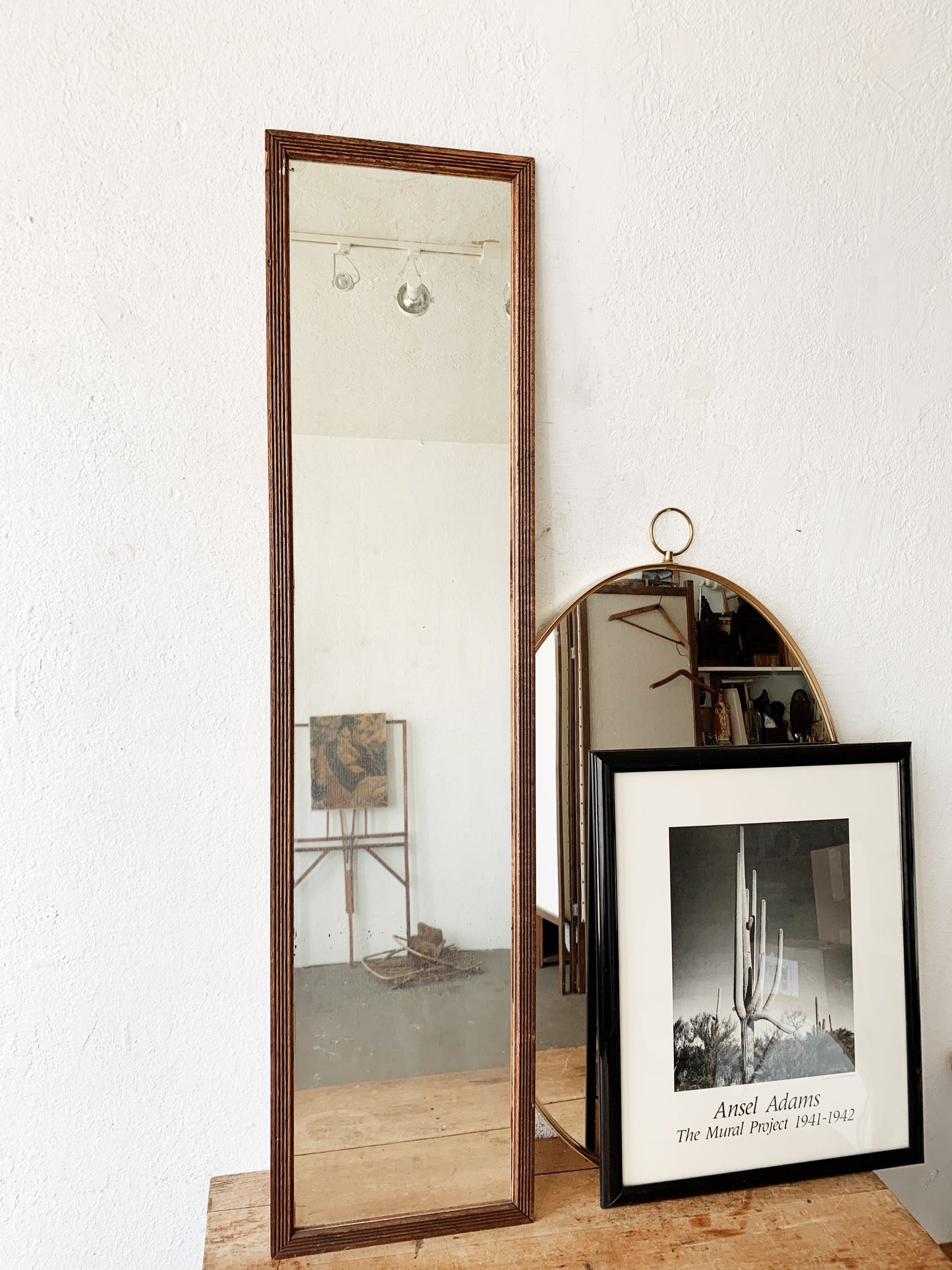 Vintage Oval Or Dressing Mirror