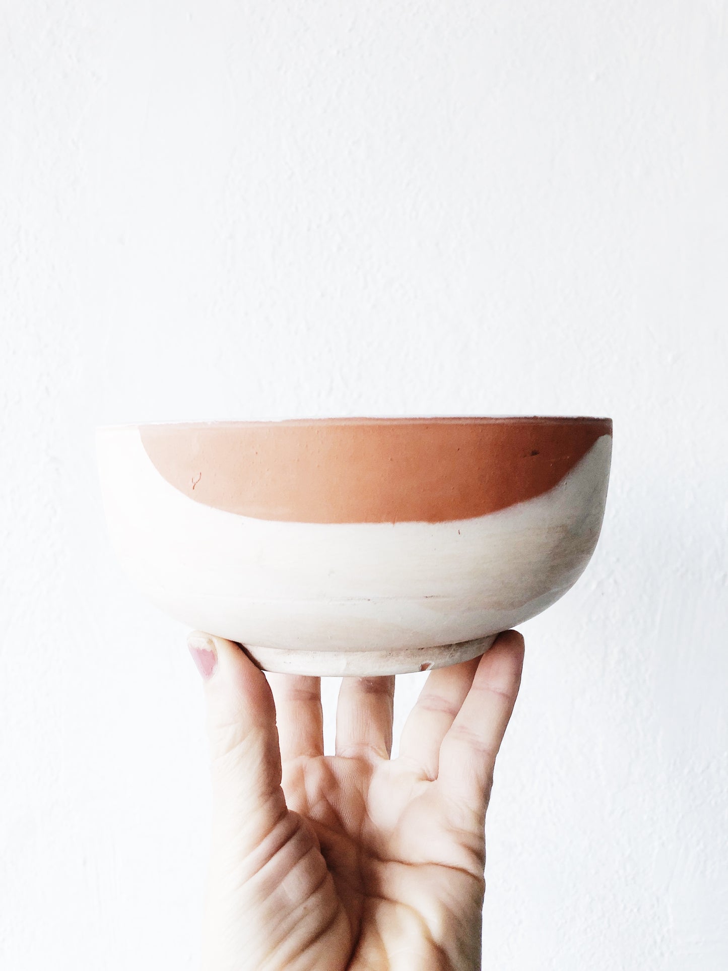 Set of Three Handmade Pottery Bowls