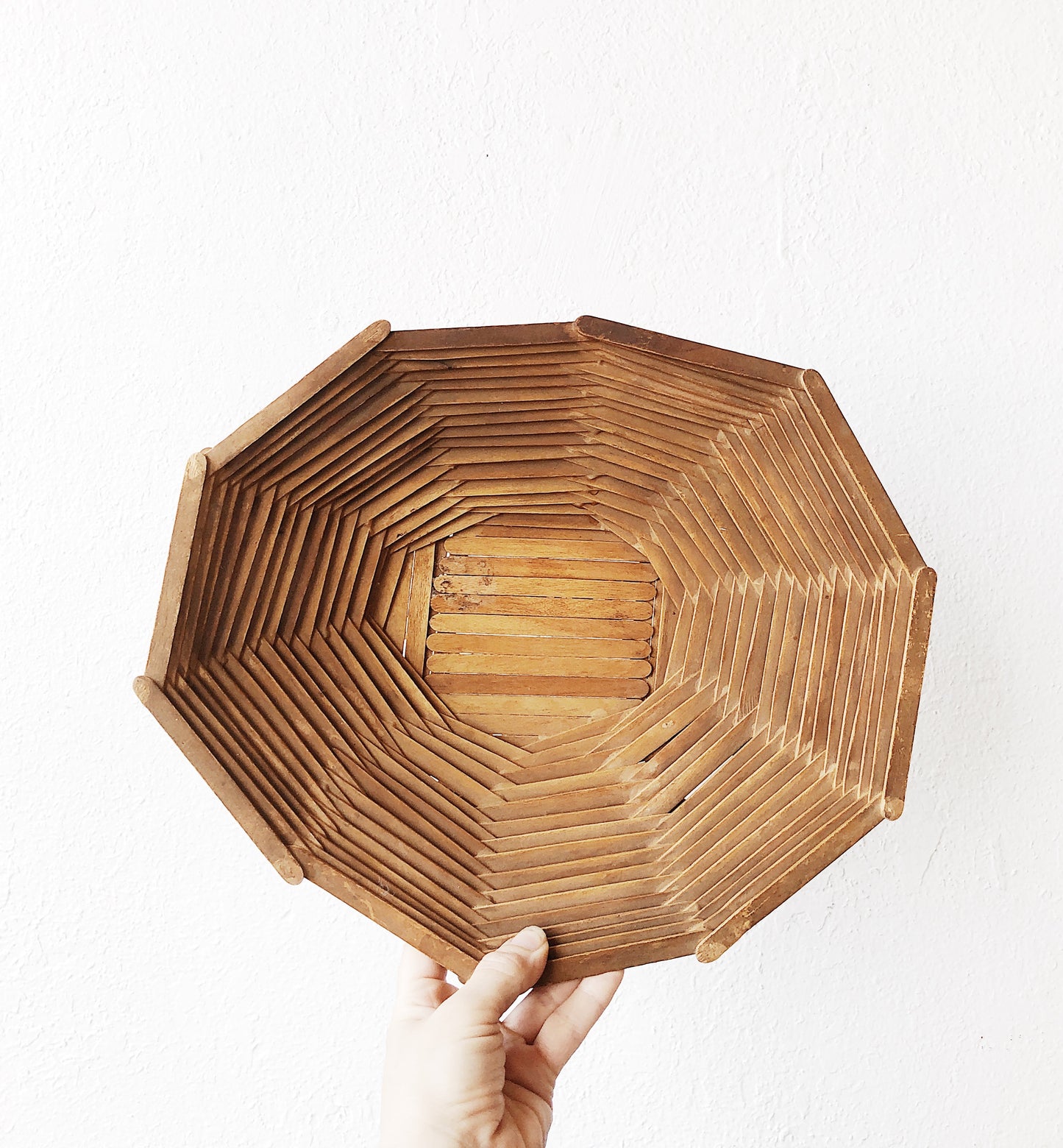 Handmade Popsicle Art Bowl