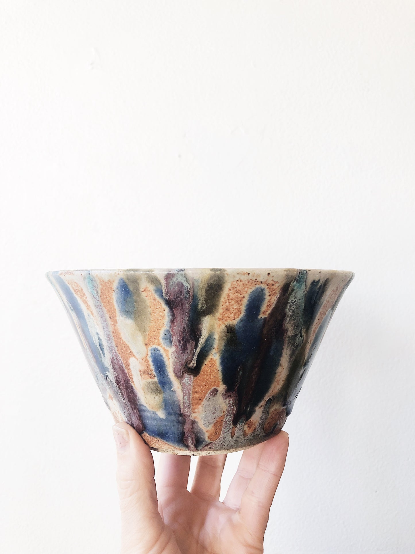 Vintage Marbled Planter
