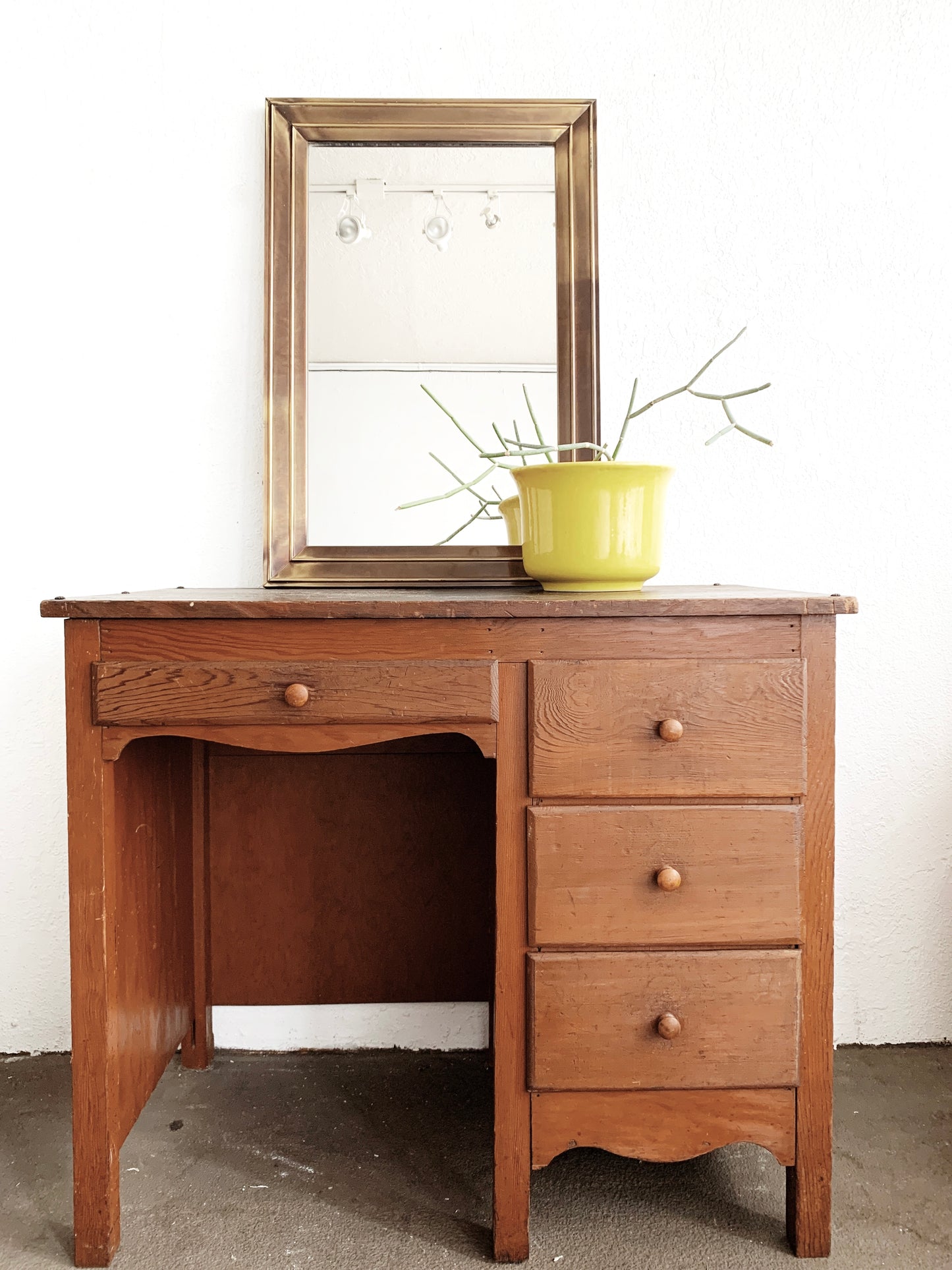 Antique Wood Desk