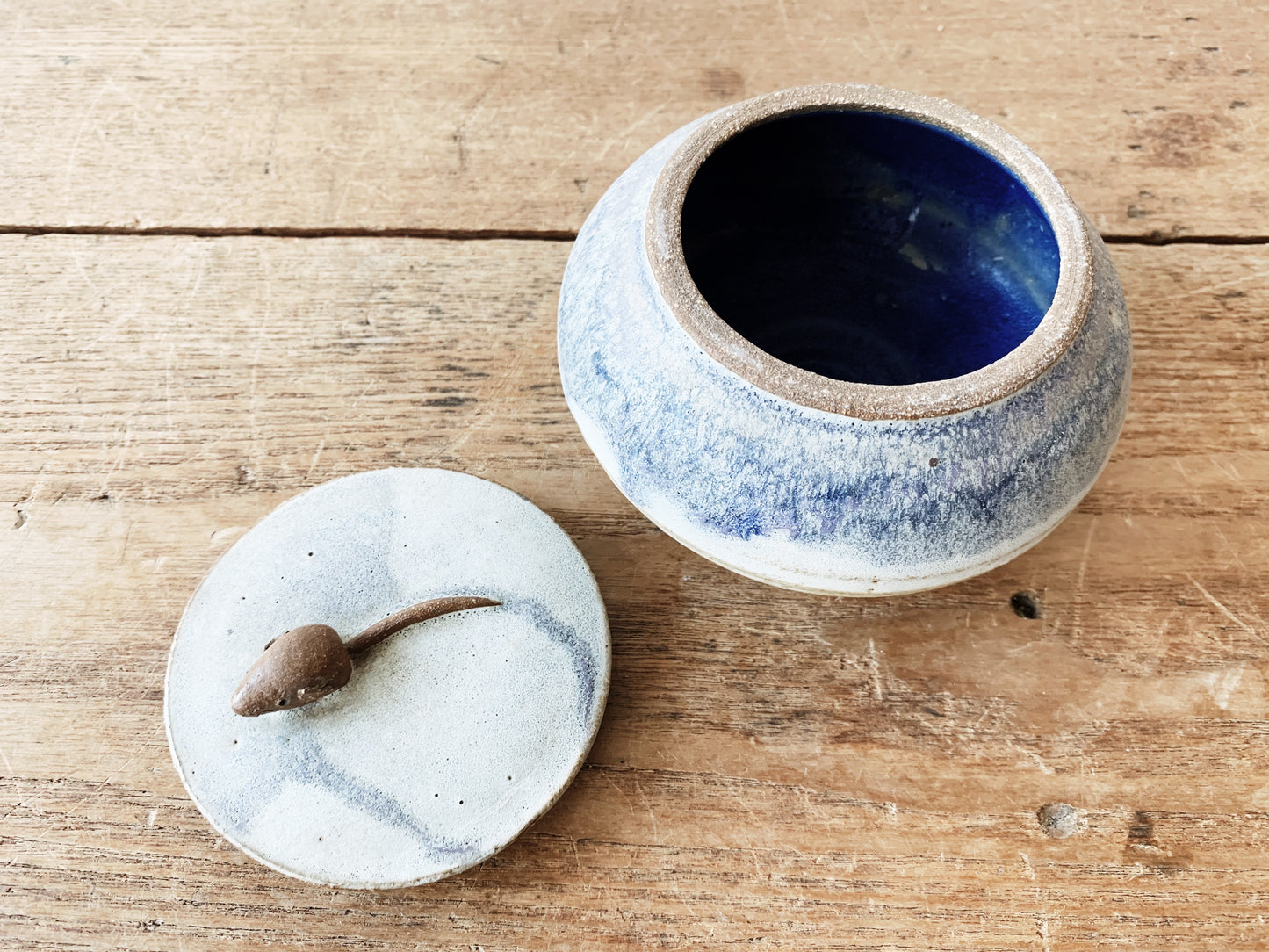 Vintage Handmade Pottery Jar