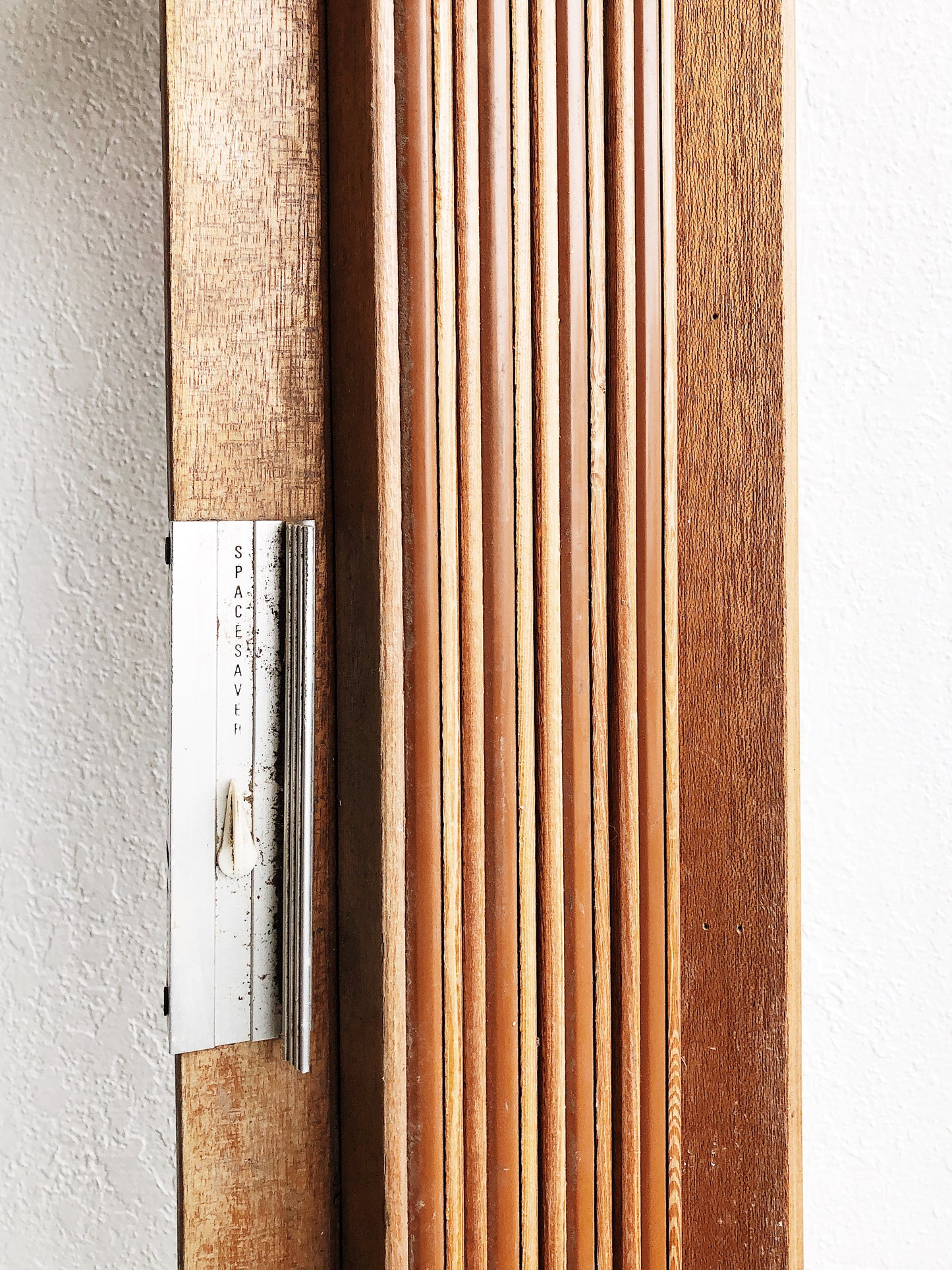 Vintage Wood Folding Screen