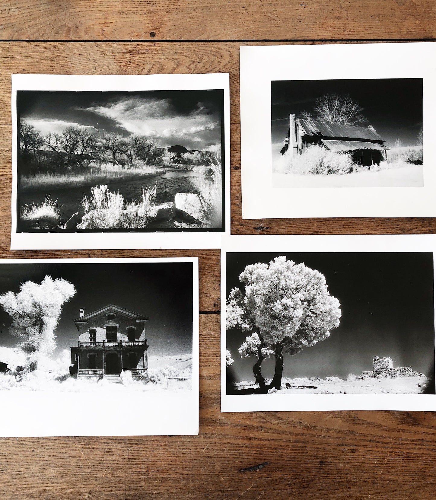 Vintage Ghost Town Film Photos