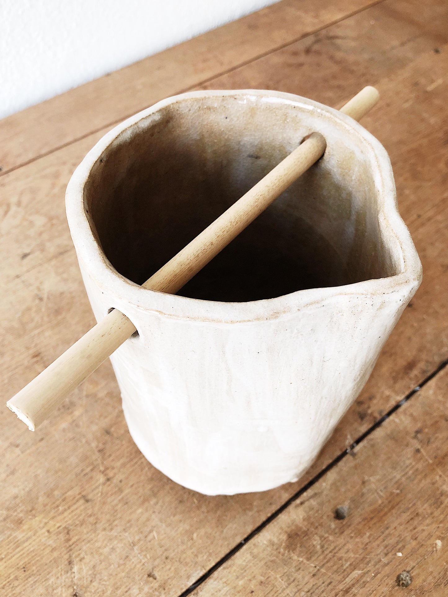 Vintage Handmade Pitcher