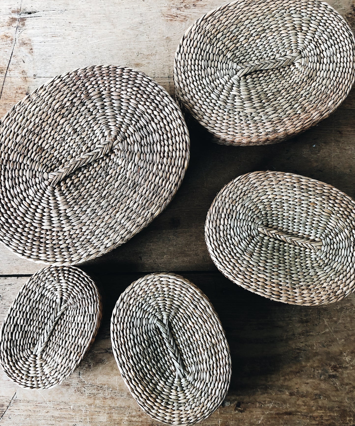 Vintage Nesting Basket Set