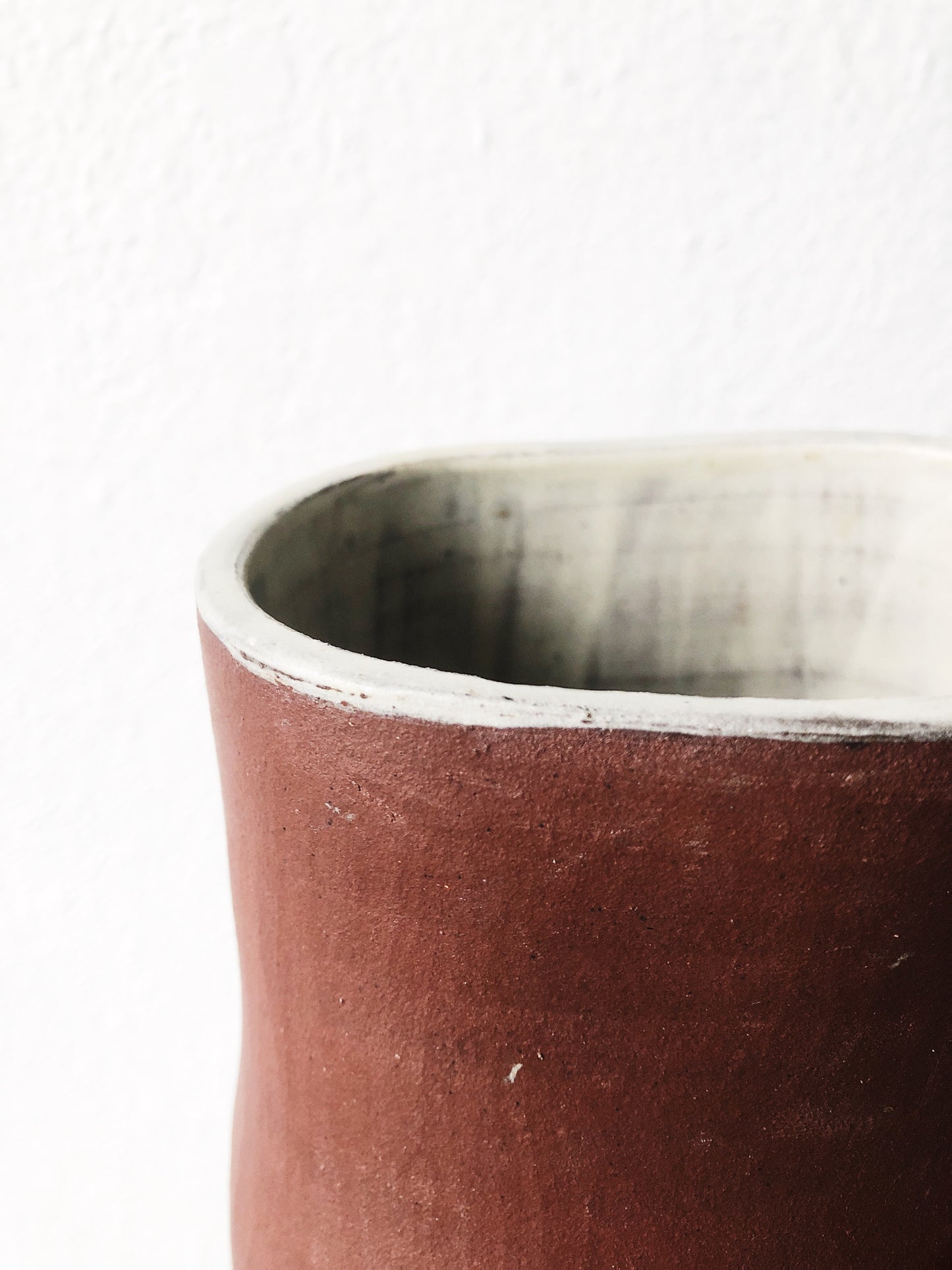 Handmade Unglazed Pottery Vase