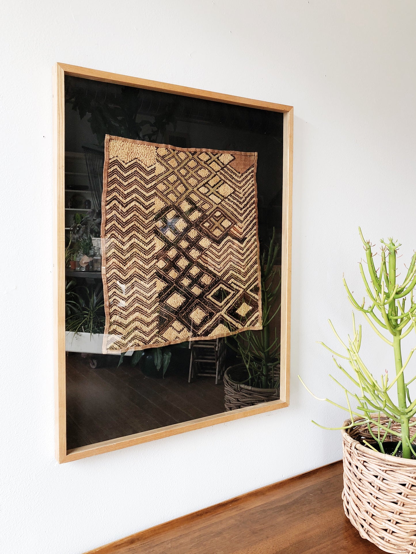 Museum Framed Kuba Textile