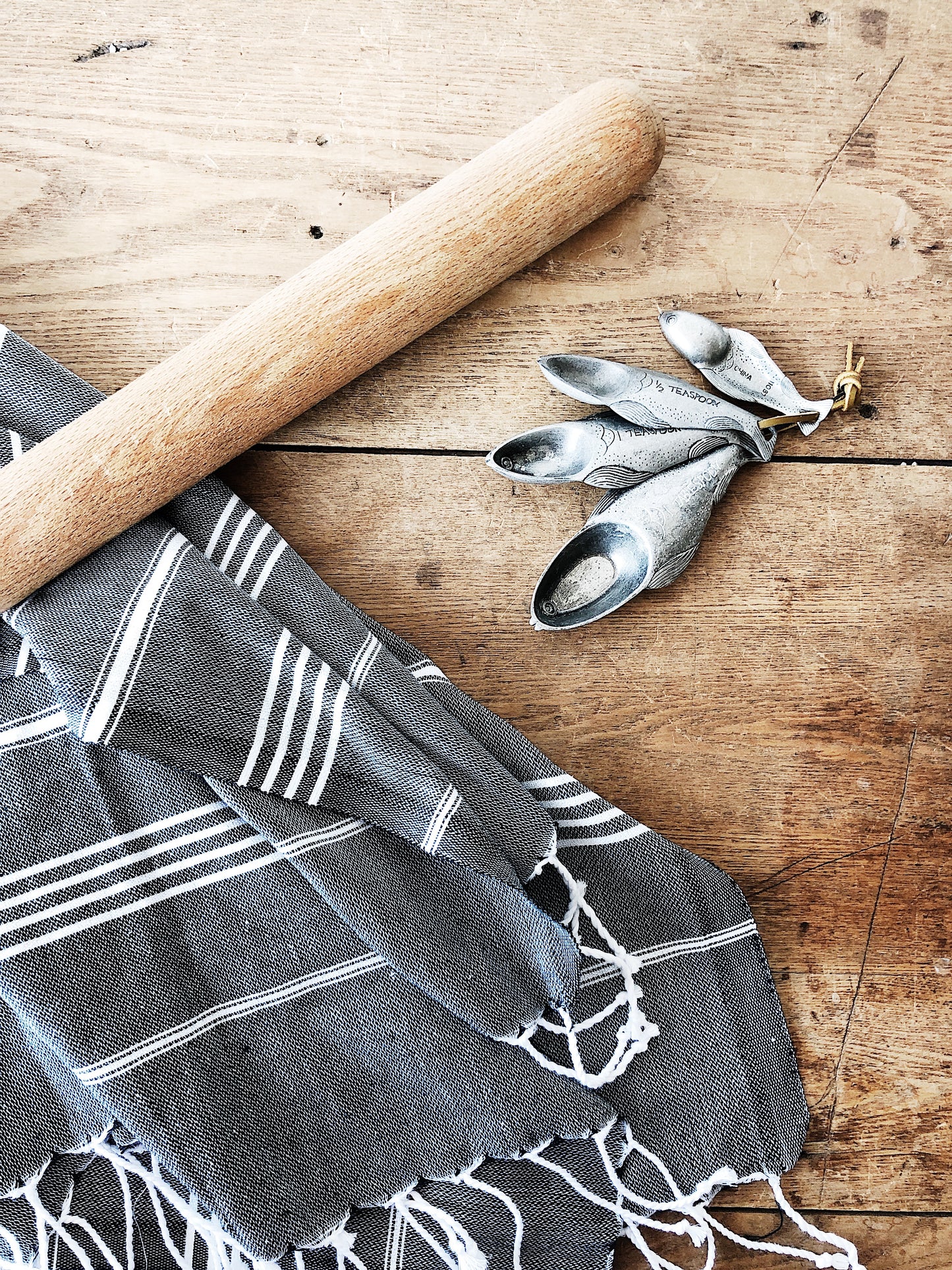 Vintage Beechwood Rolling Pin