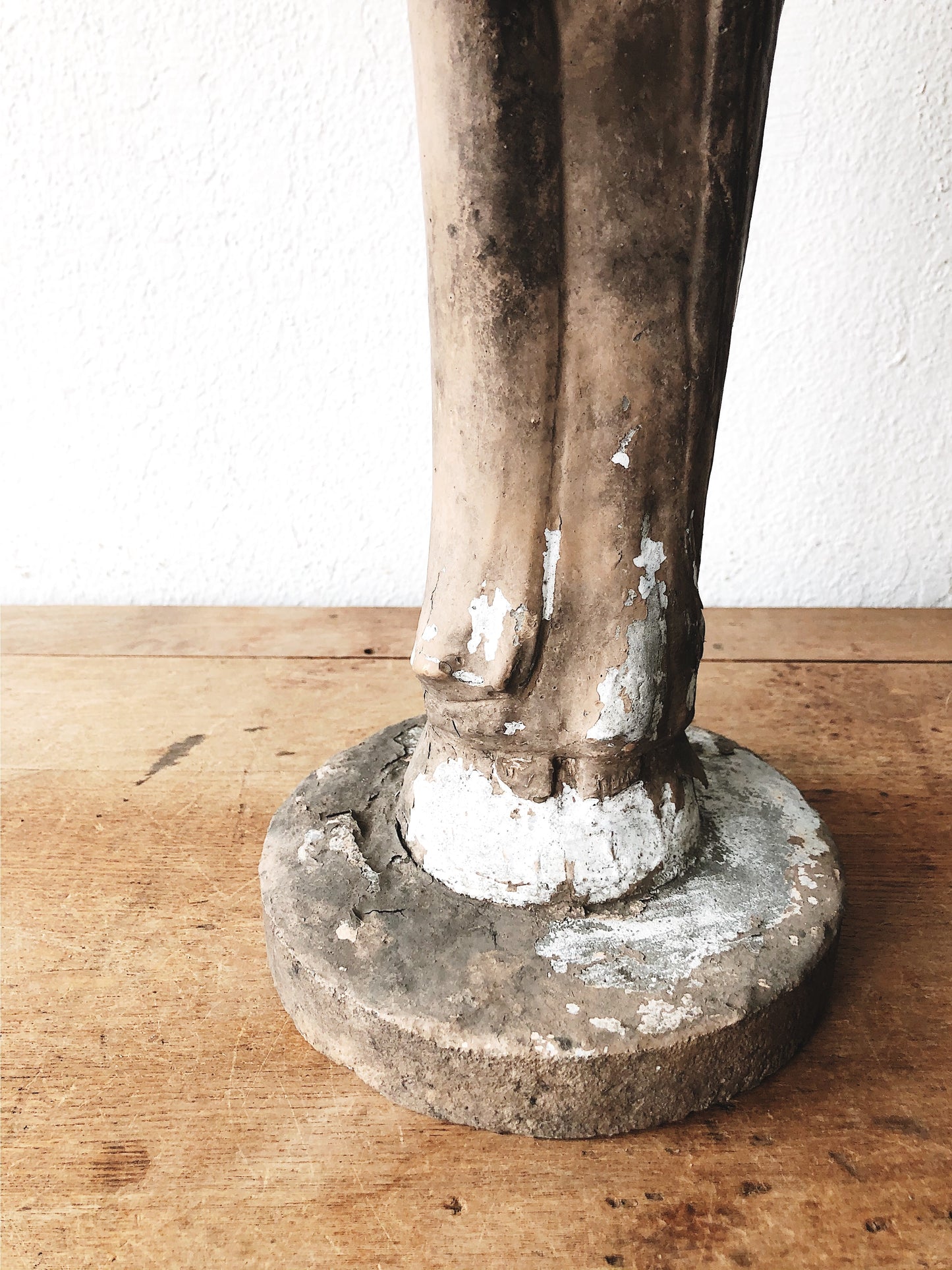 Vintage Cement Madonna