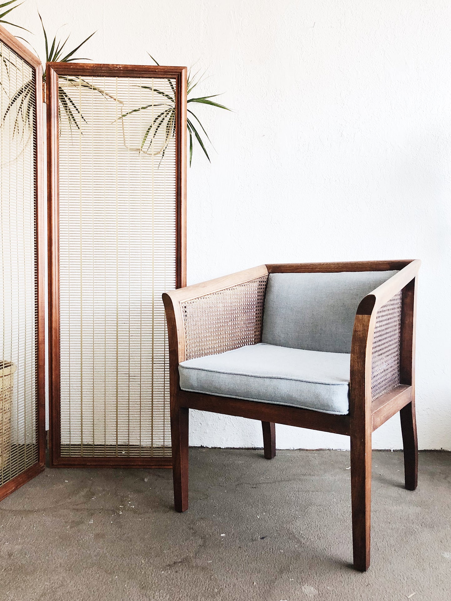 Mid Century Folding Screen