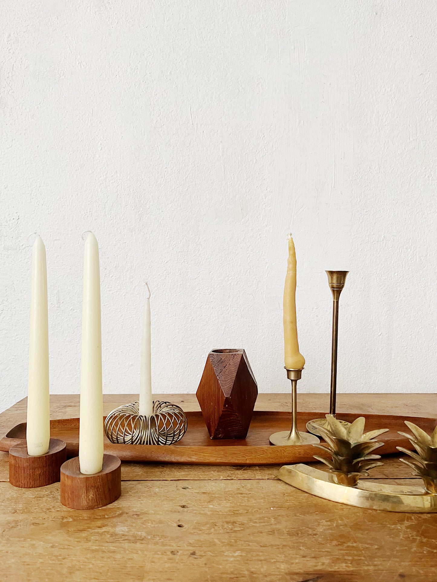 Vintage Coil Candle Holder Holfer