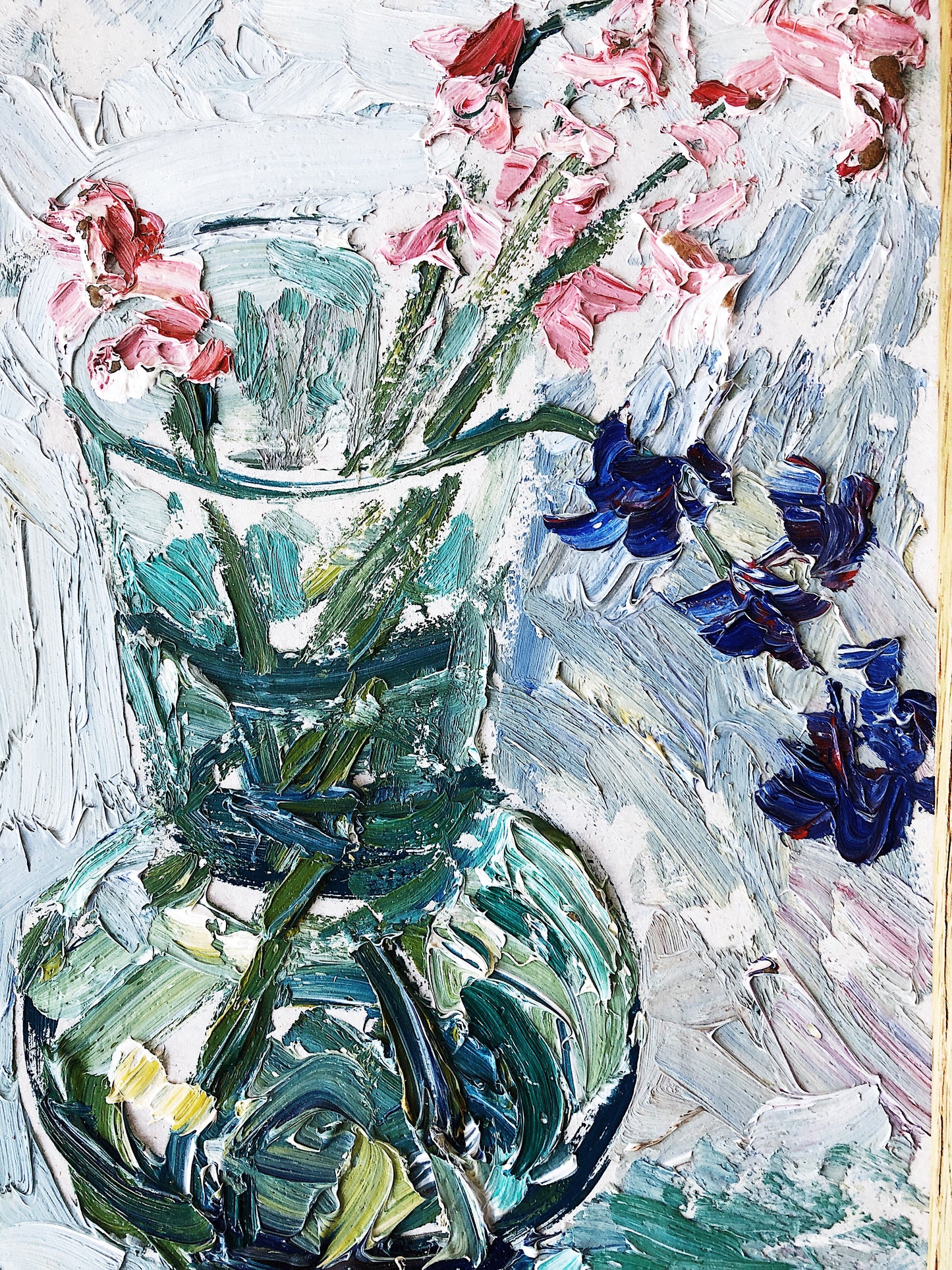 Vintage Floral Still Life Painting