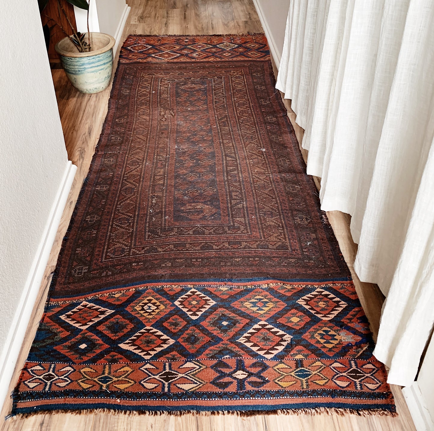 Beautiful Vintage Wool Rug