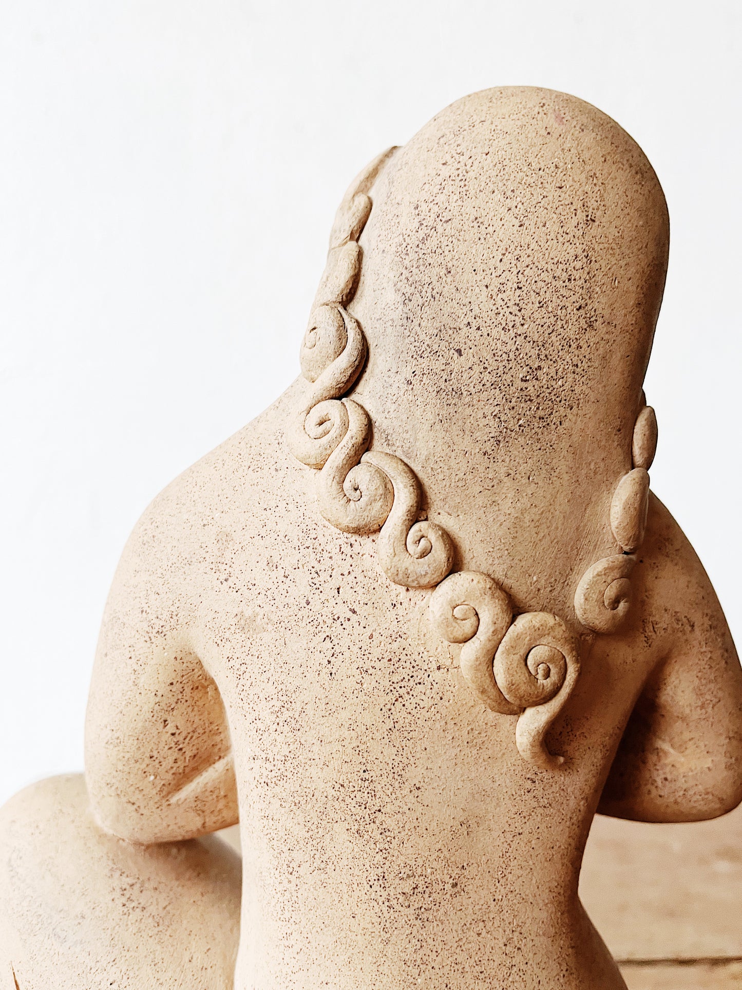 Sandstone Meditation Sculpture