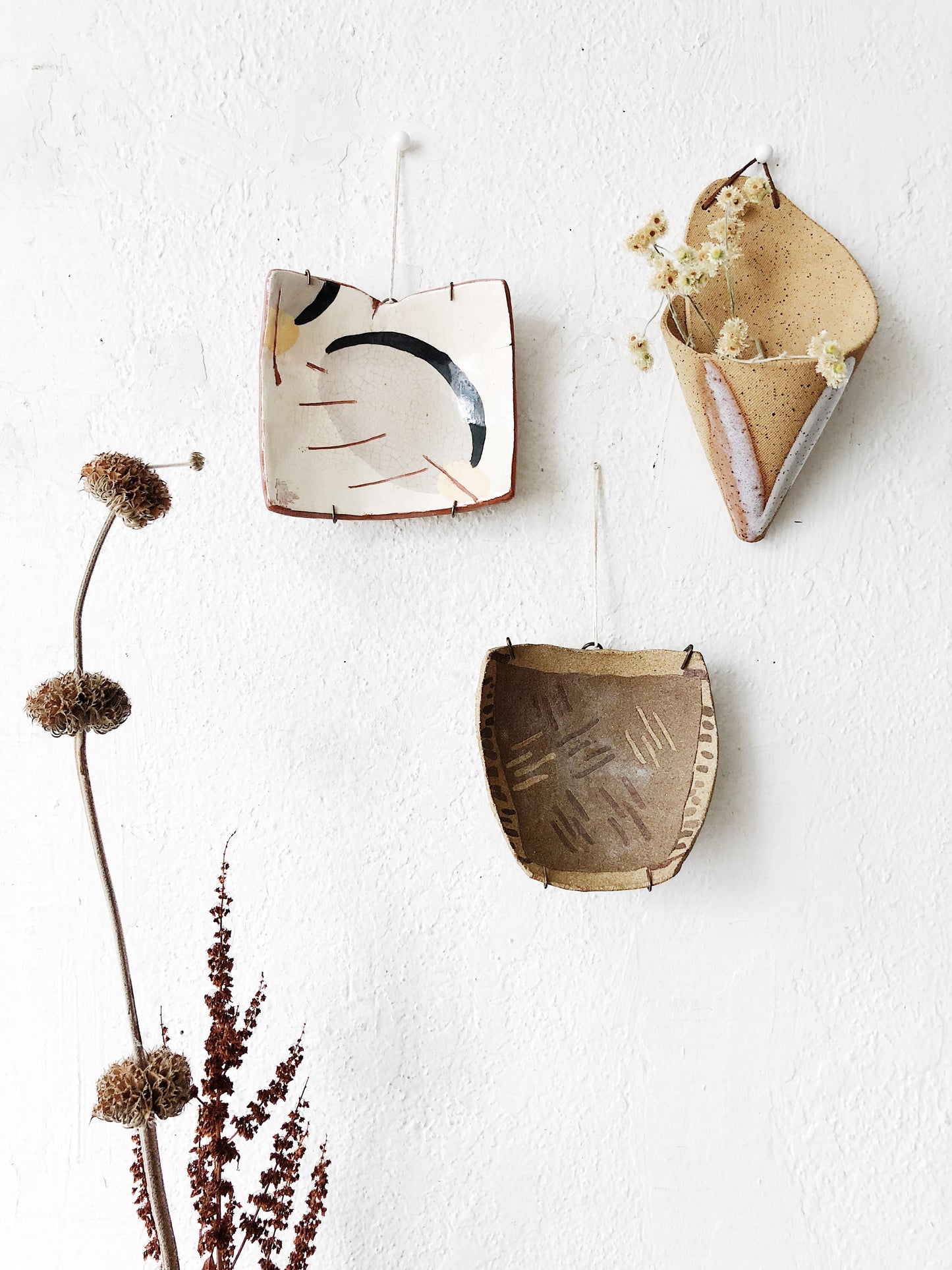 Whimsical Hanging Ceramic Piece