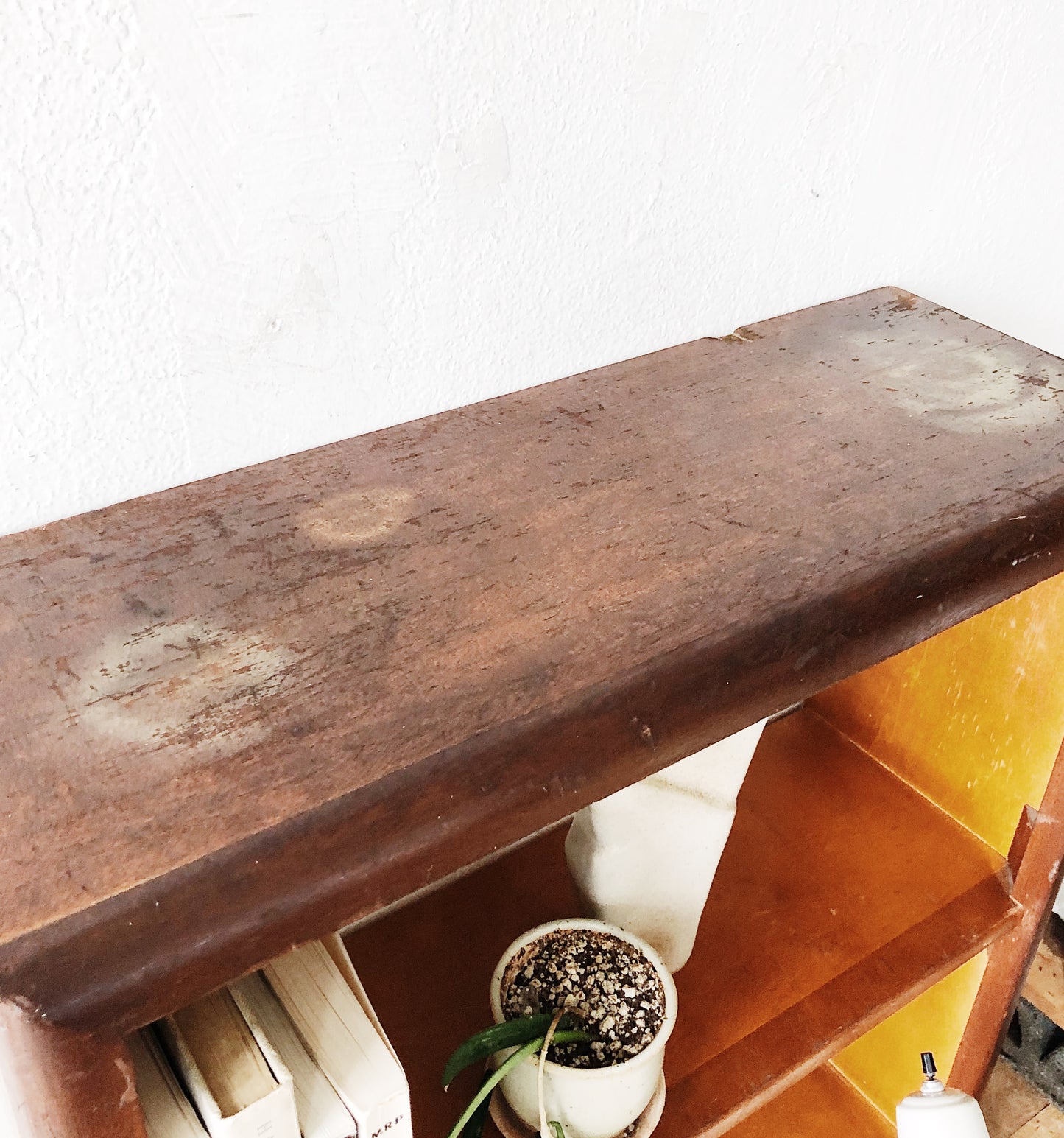 Vintage Hutch Top Shelf