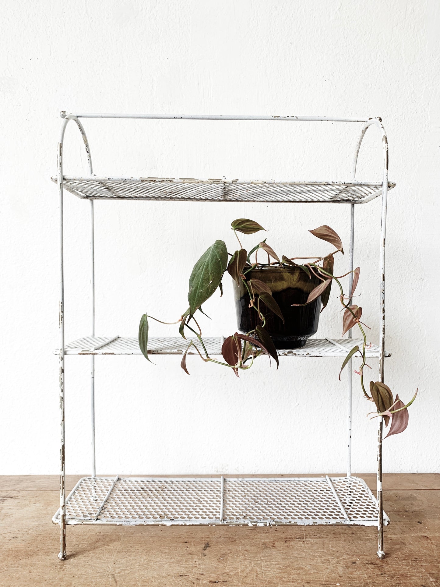 Mid Century Metal Shelf