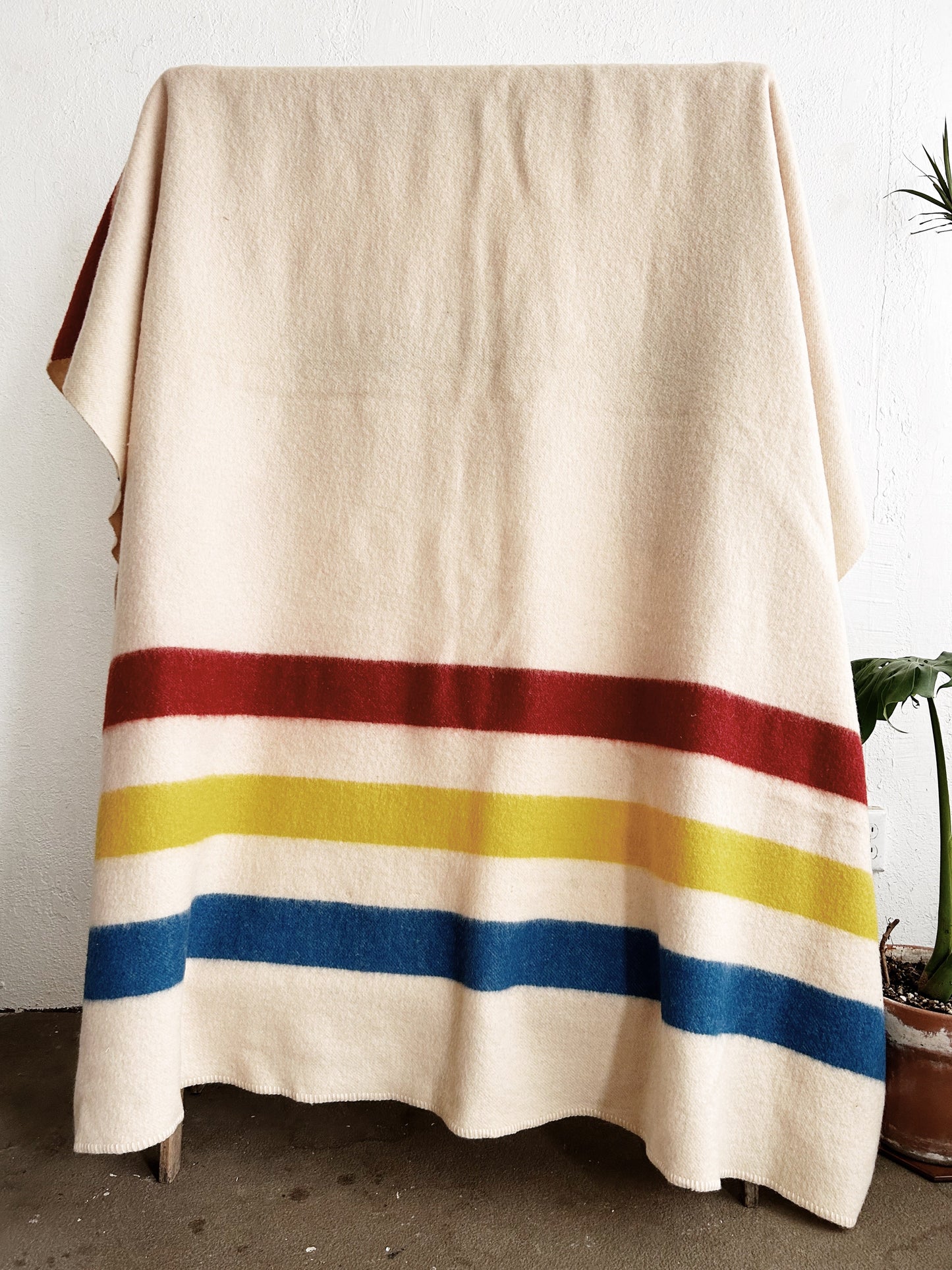 1950’s Full Size Golden Dawn Wool Blanket