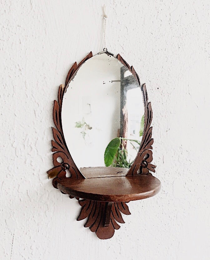 Victorian Mirror Shelf