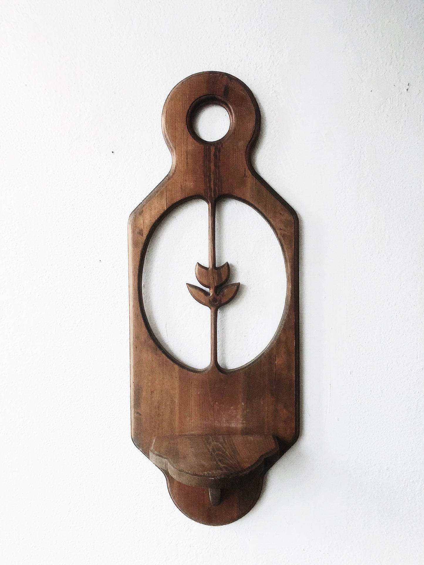 Vintage Openwork Wall Shelf