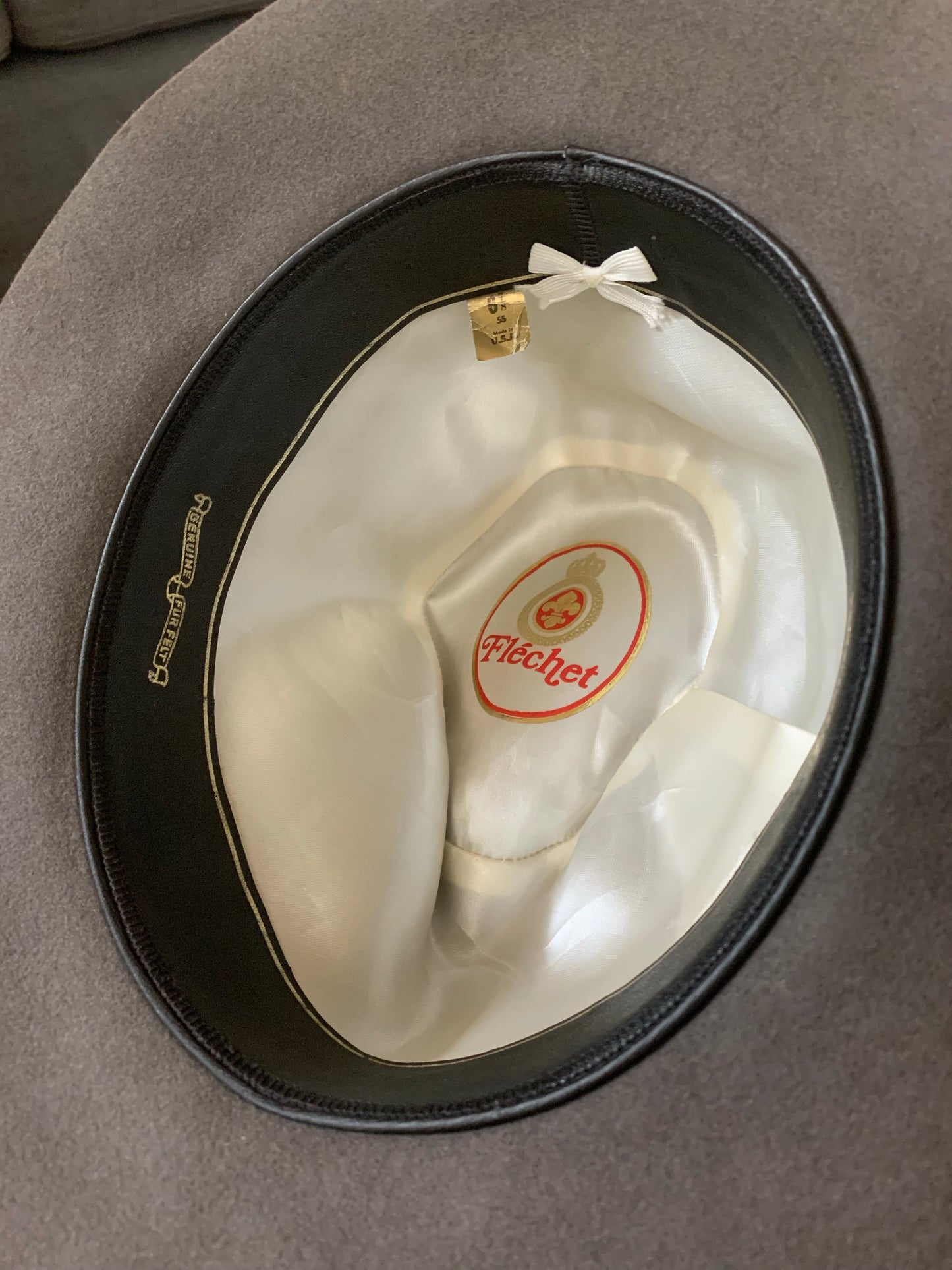 Vintage Flechet Fur Felt Chapeau