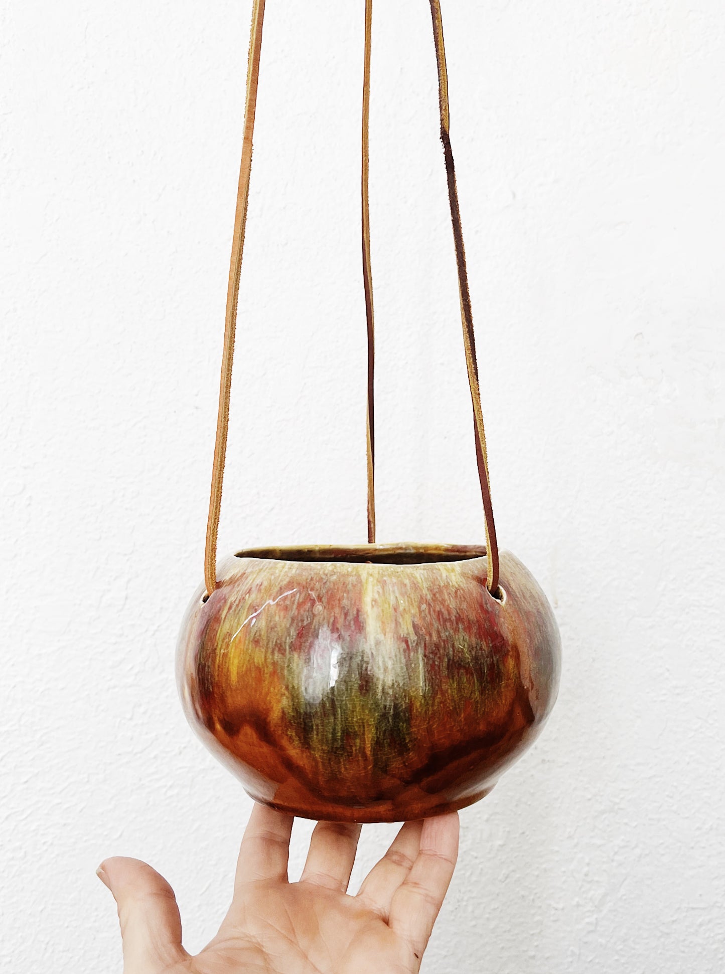 Frankoma Hanging Pottery Planter