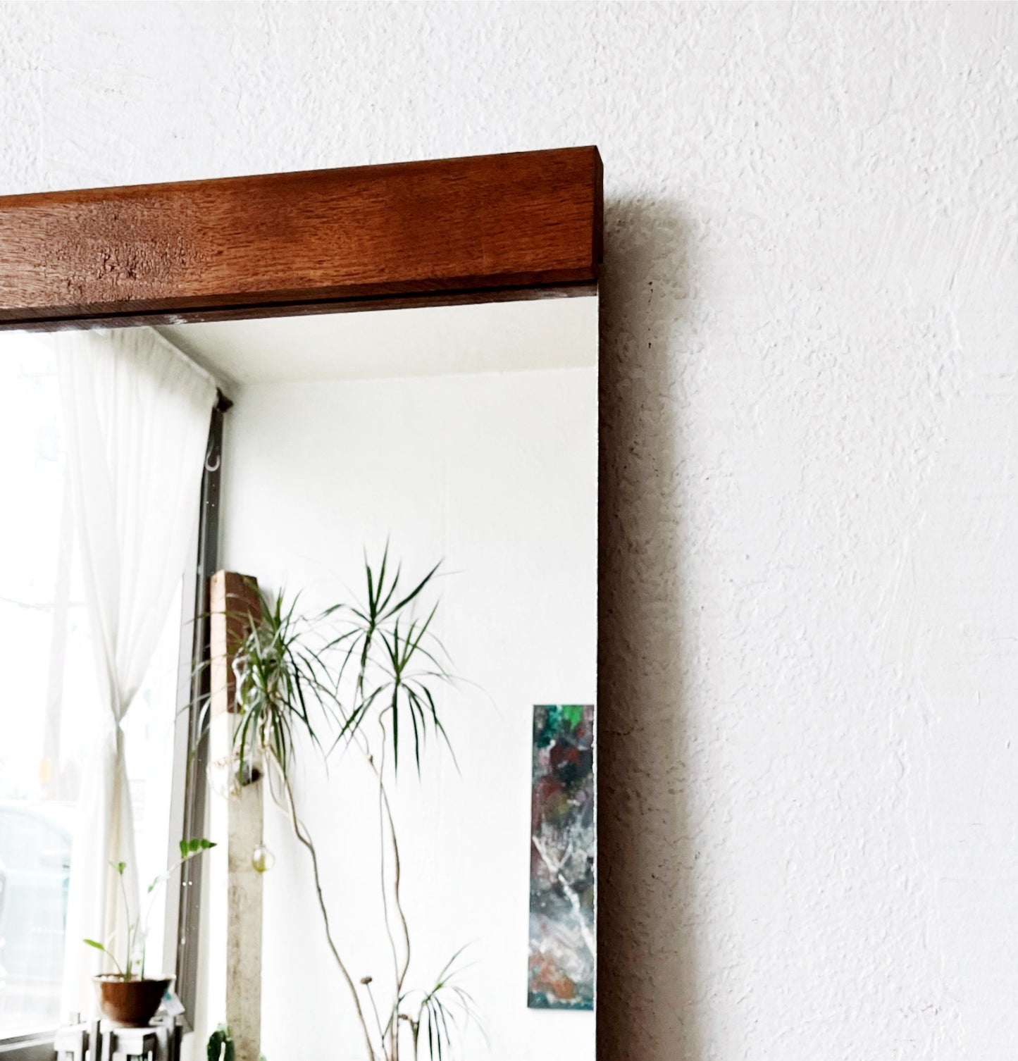 Mid Century Teak Mirror