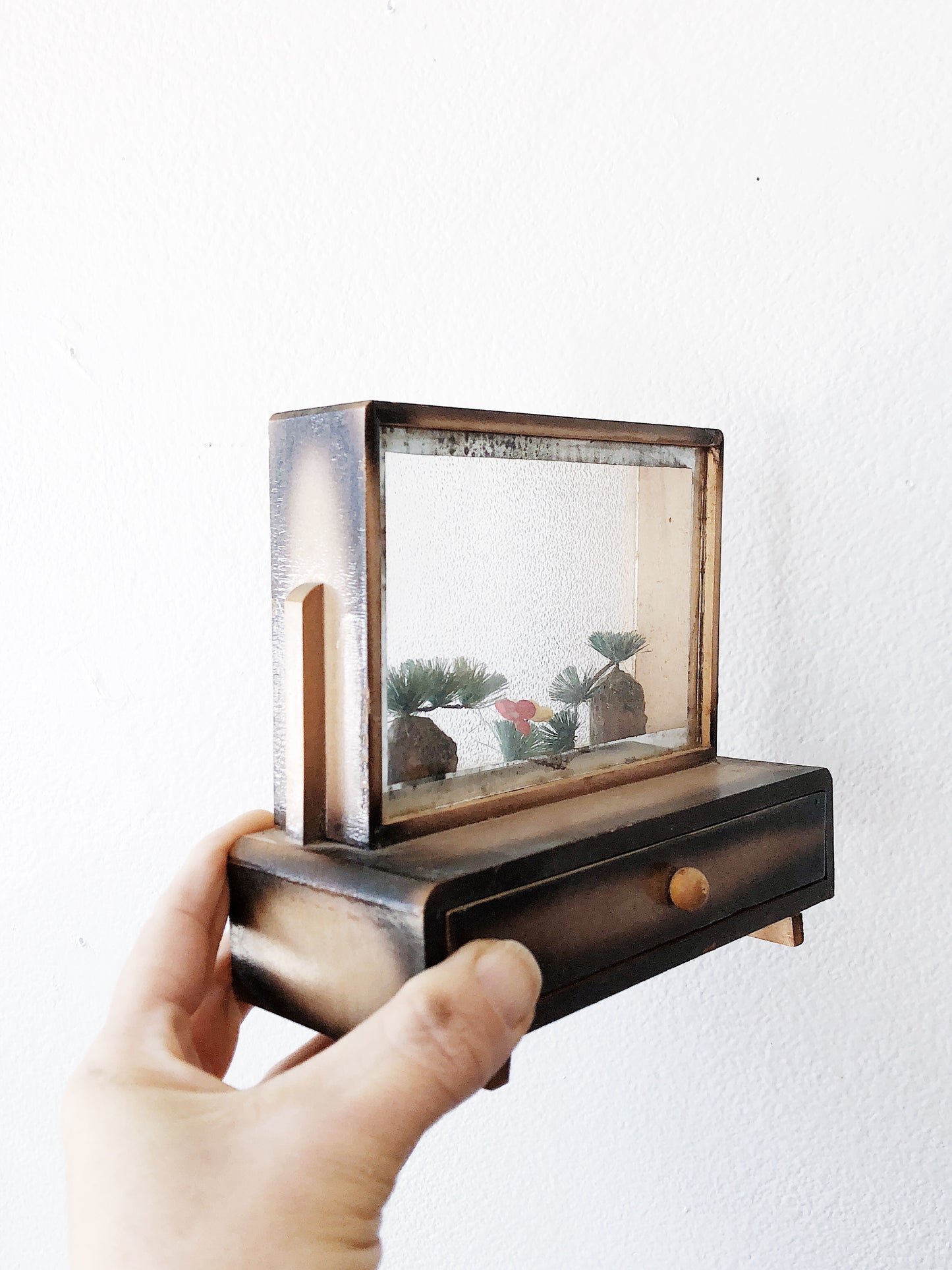 Vintage Terrarium Souvenir Frame