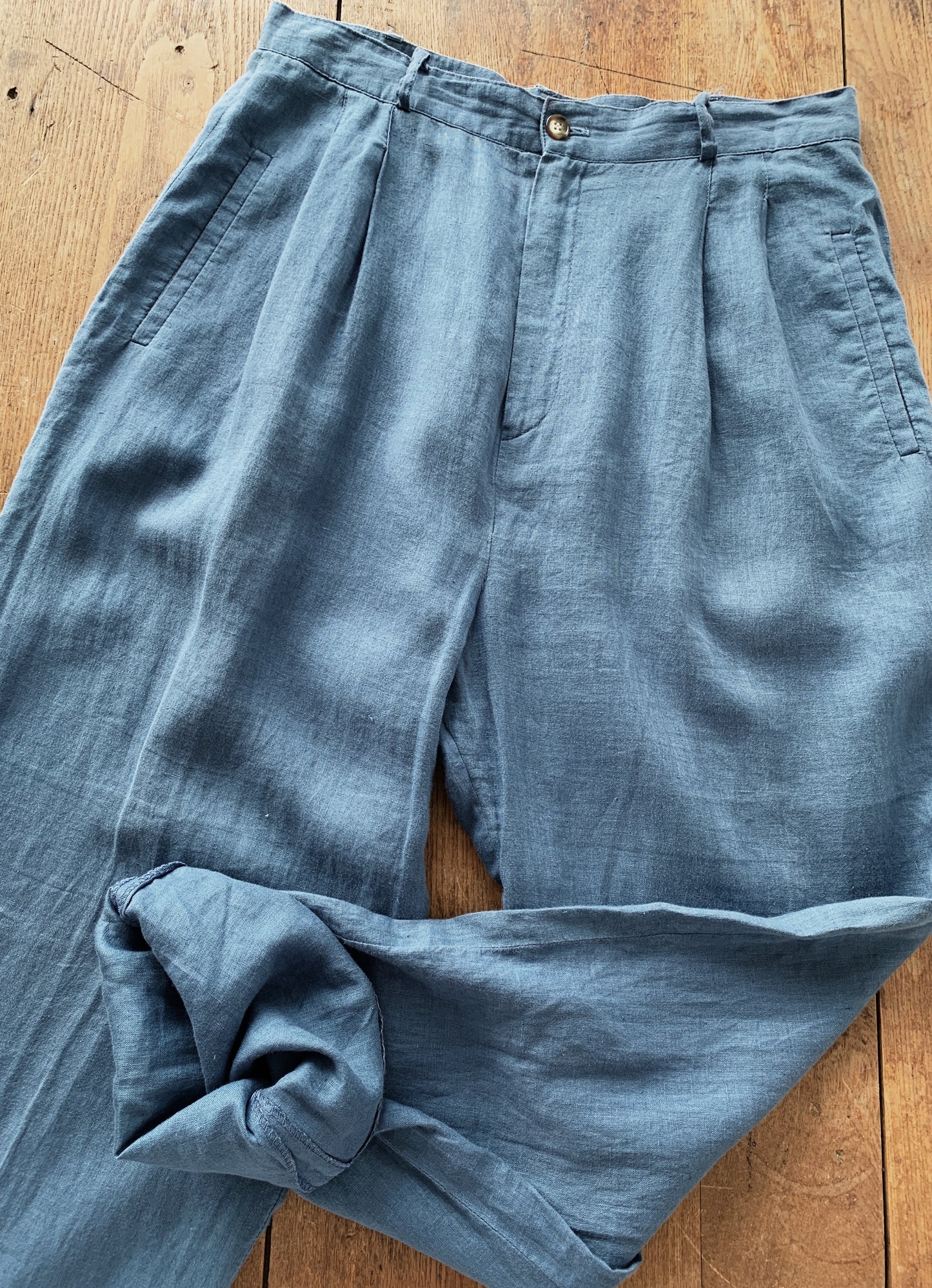 Vintage Linen Trousers
