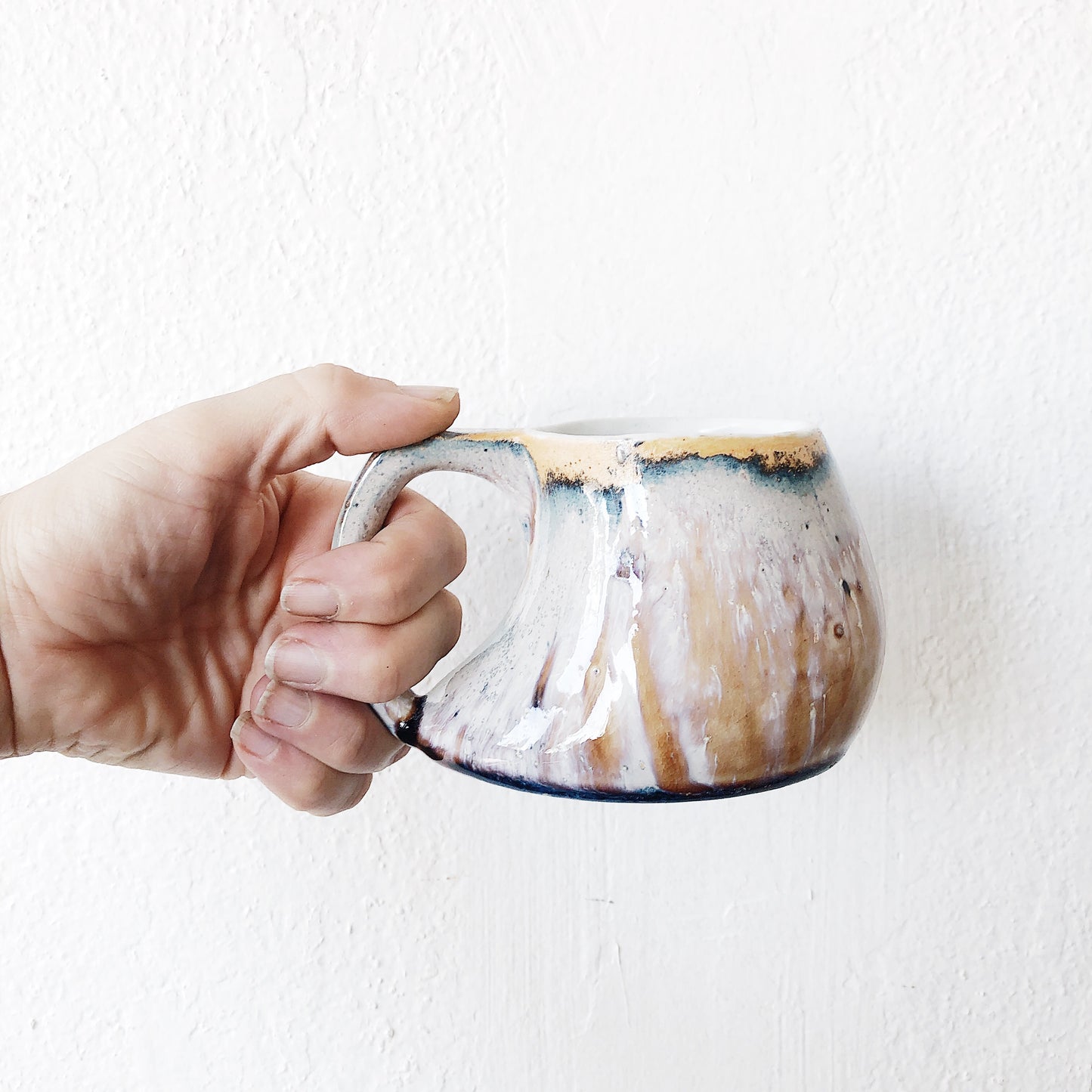 Handmade Ceramic Splash Mug