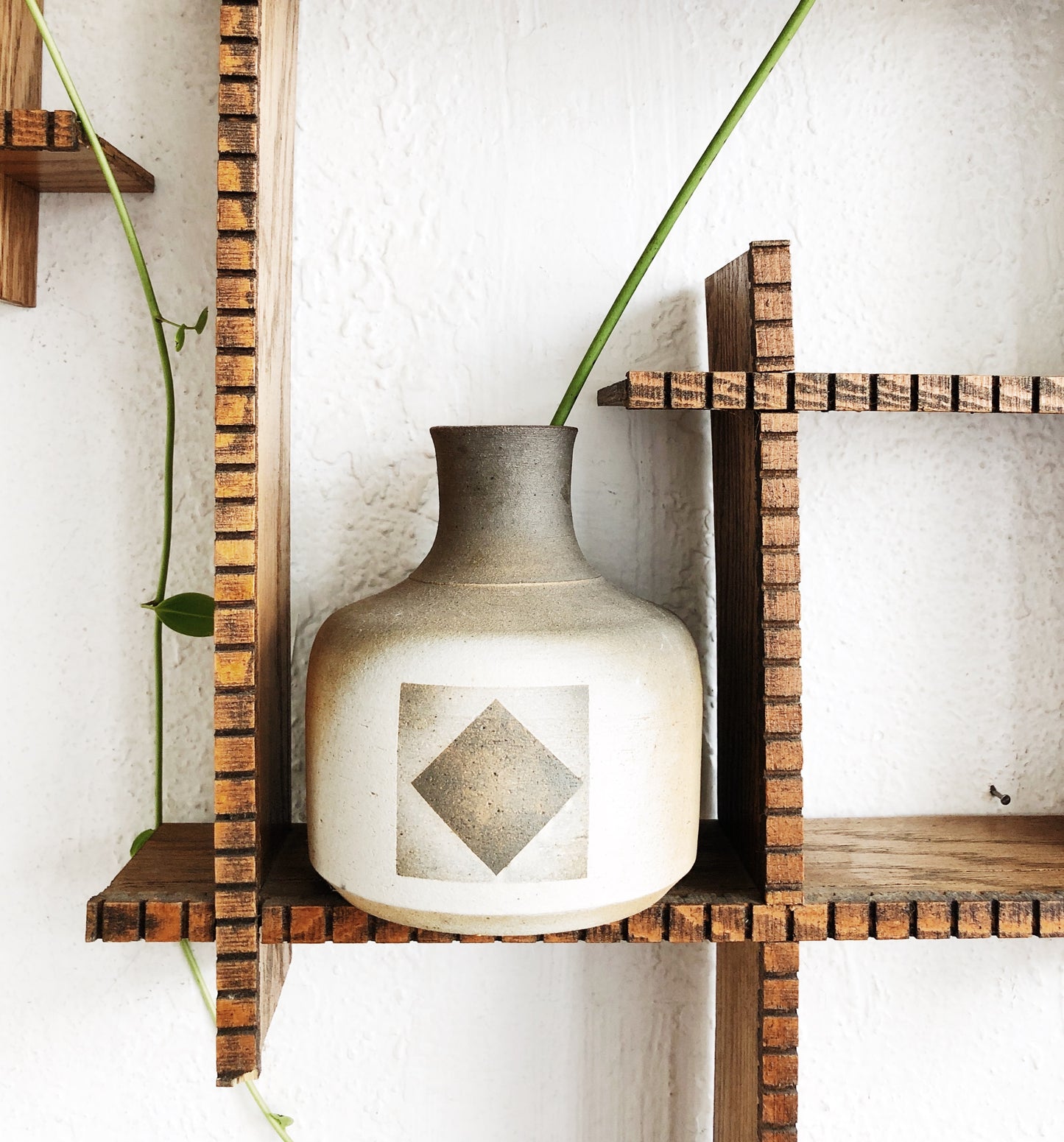 Vintage Shadowbox Shelf