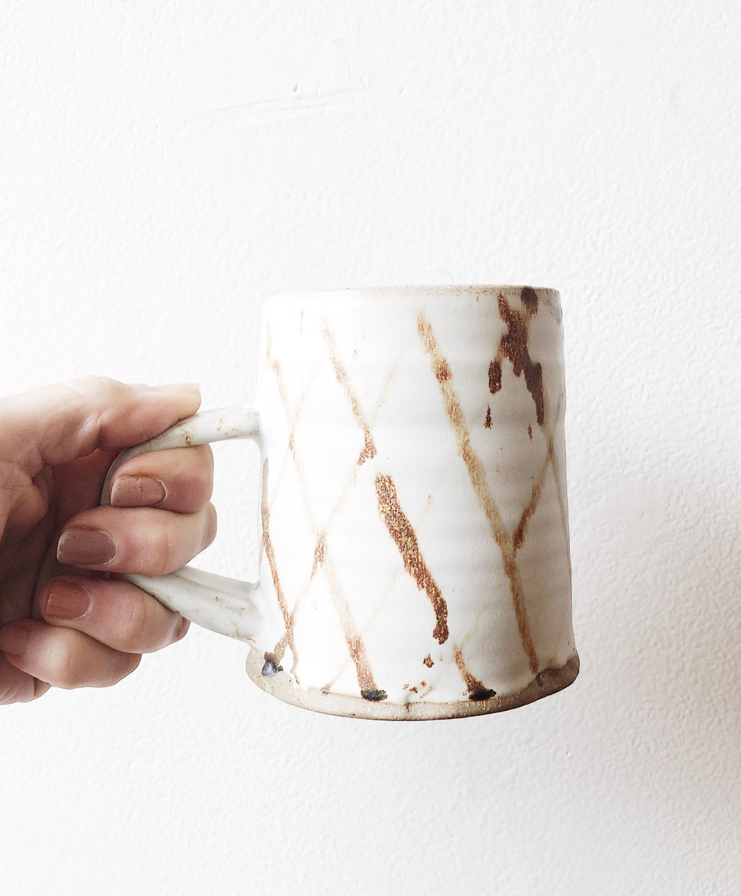 Large Handmade Ceramic Mug