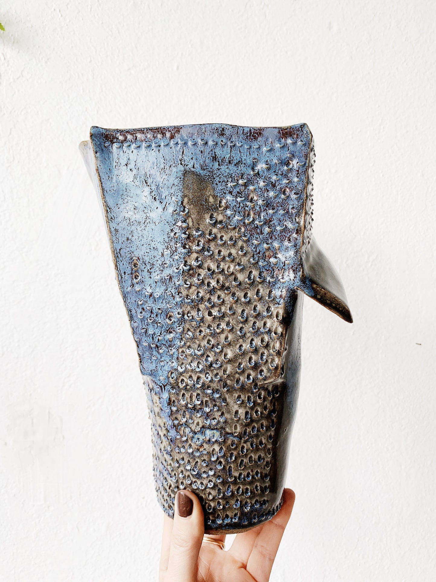 Handbuilt Sculptural Studio Pottery Set