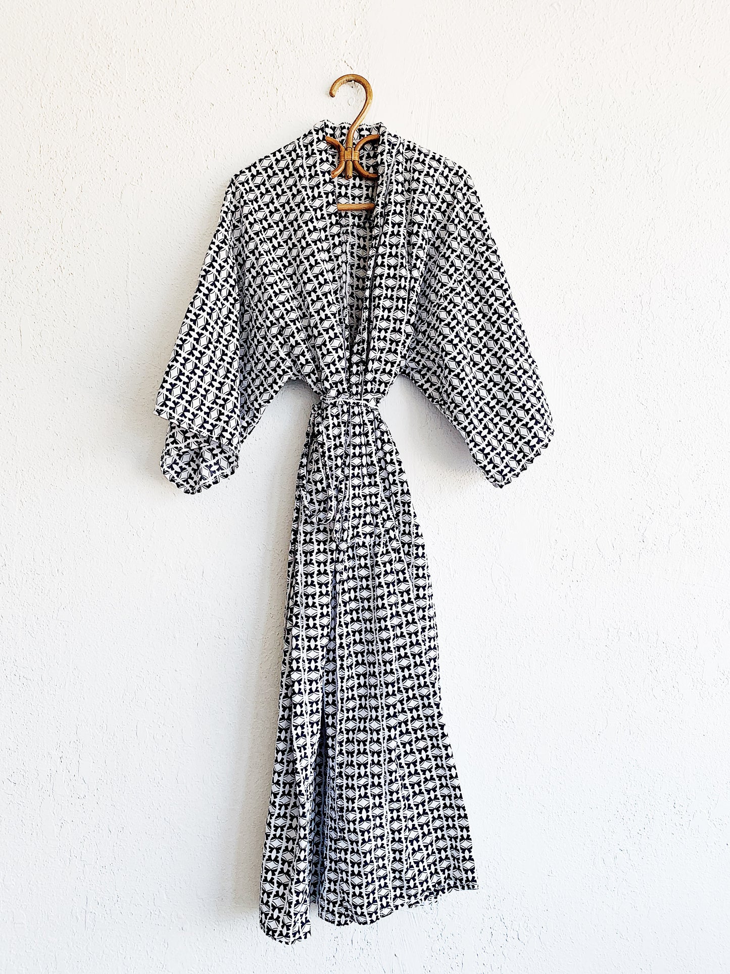 RESERVED FOR JACKIE Long Cotton Kimono