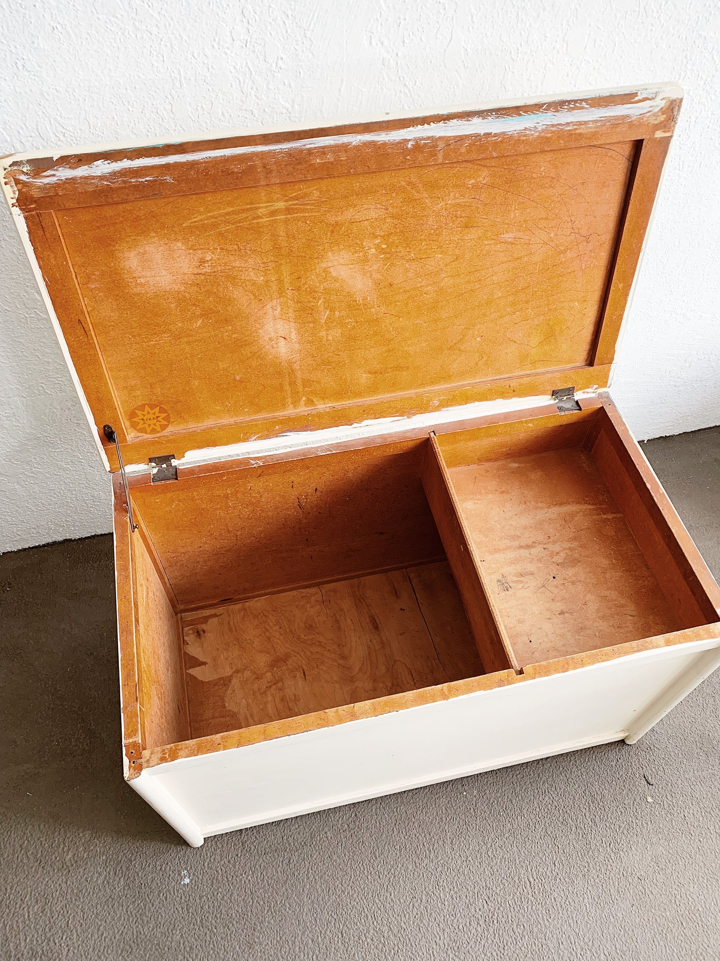 Vintage Wood Trunk
