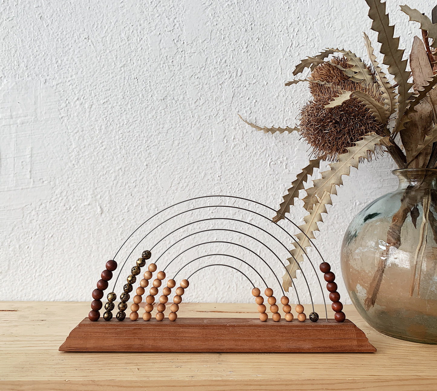 Vintage Beaded Abacus/Rainbow