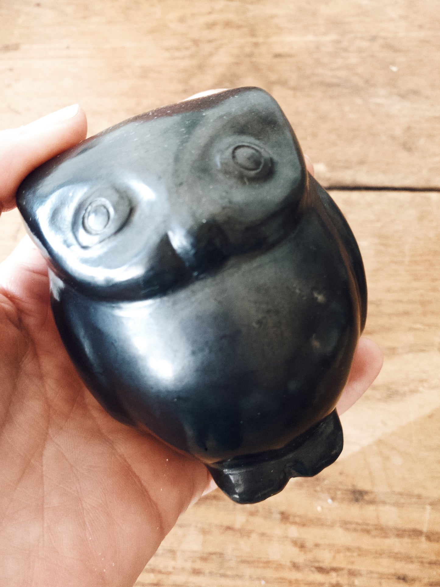 Black Clay Owl