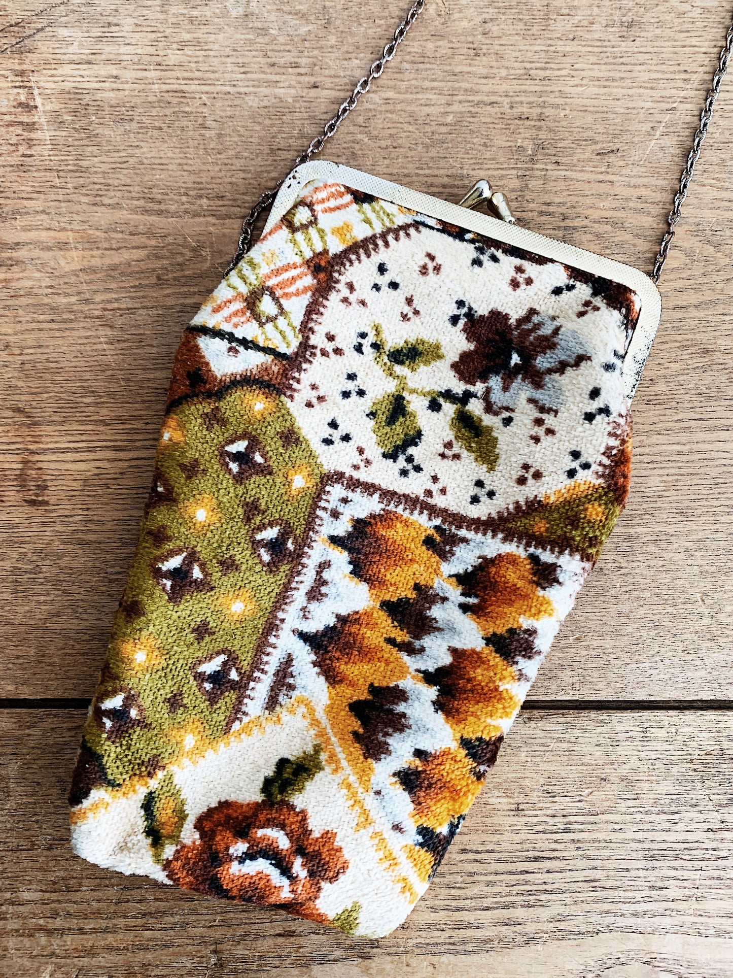 Vintage Eyeglass Case on Chain