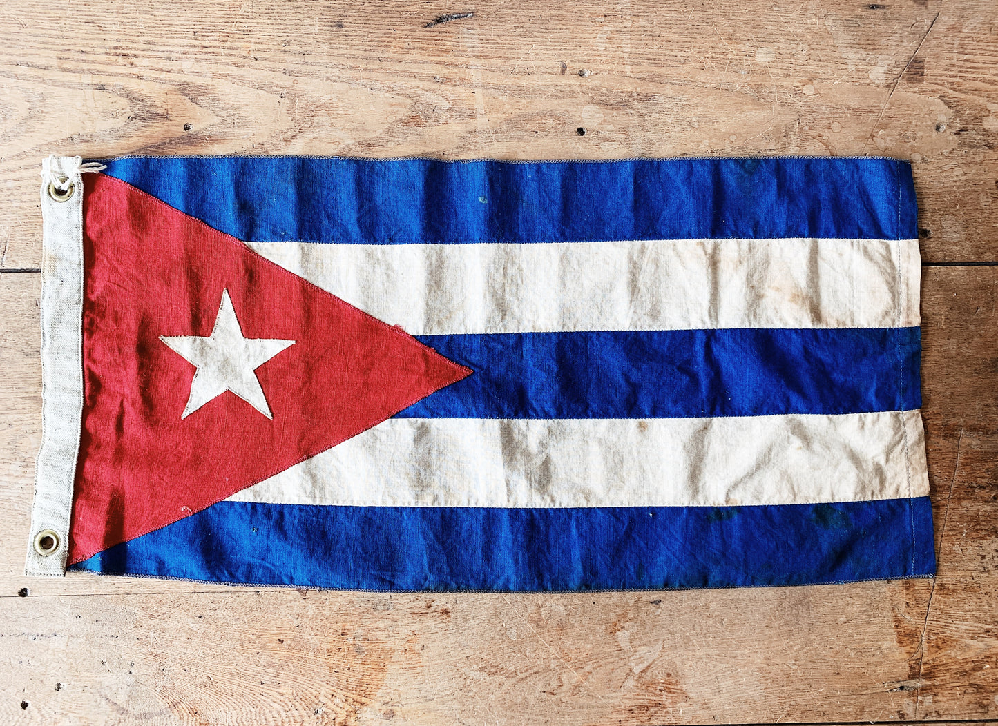 Antique Cuban Nautical Flag
