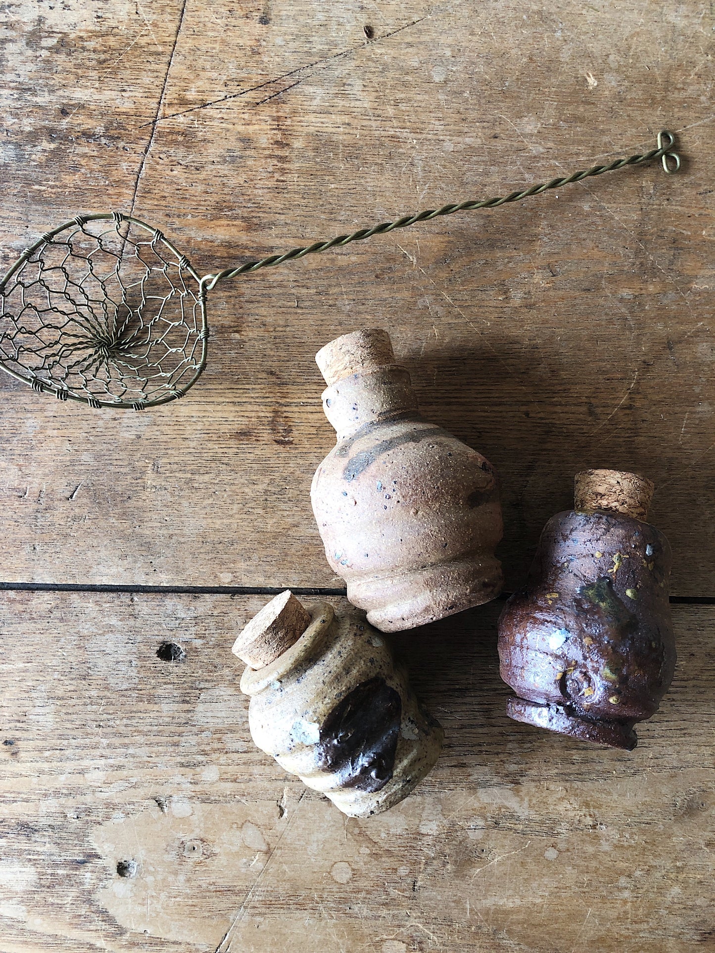 Trio of Three Woodfired Vessels