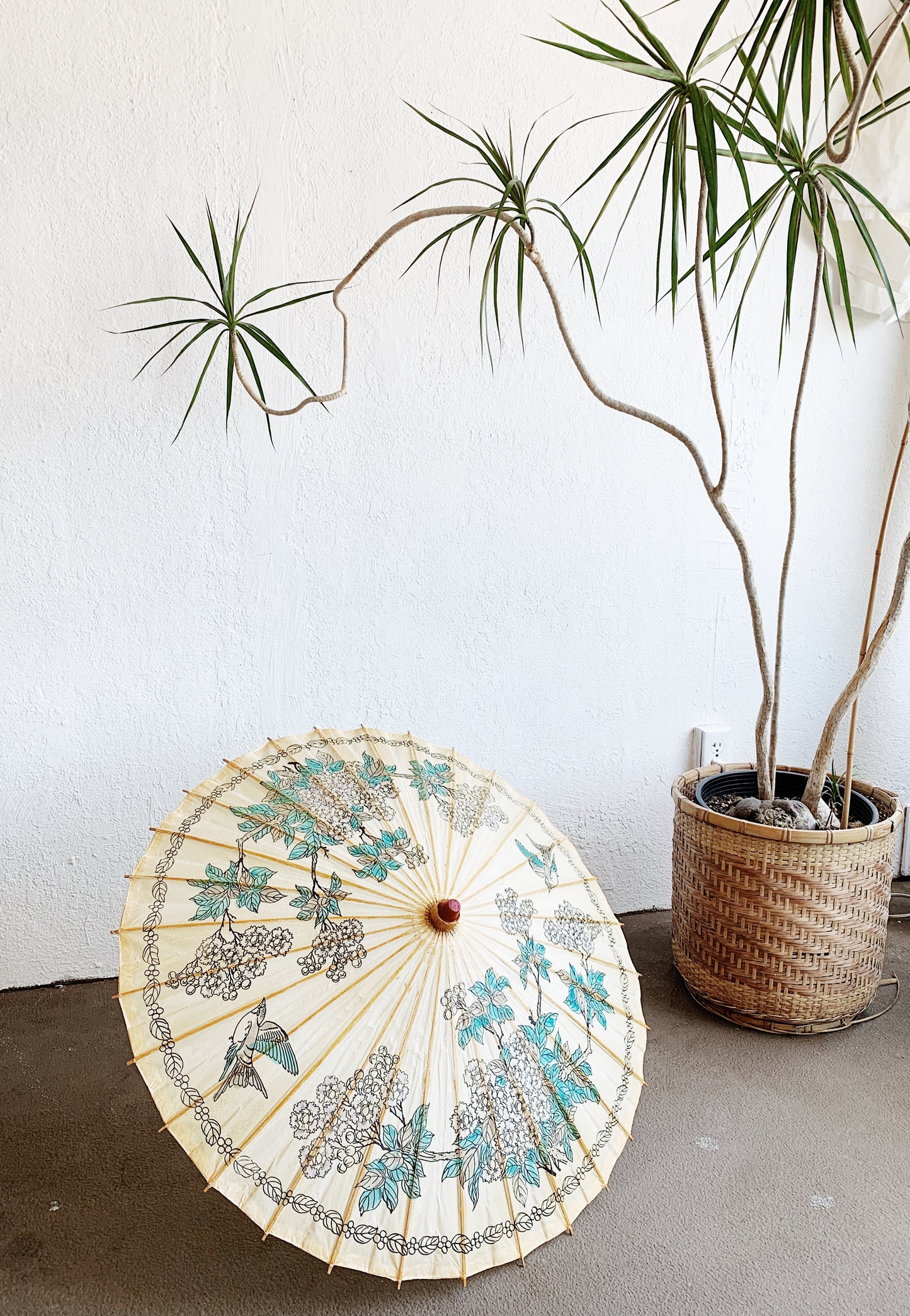 Vintage Paper Sun Shade Umbrella