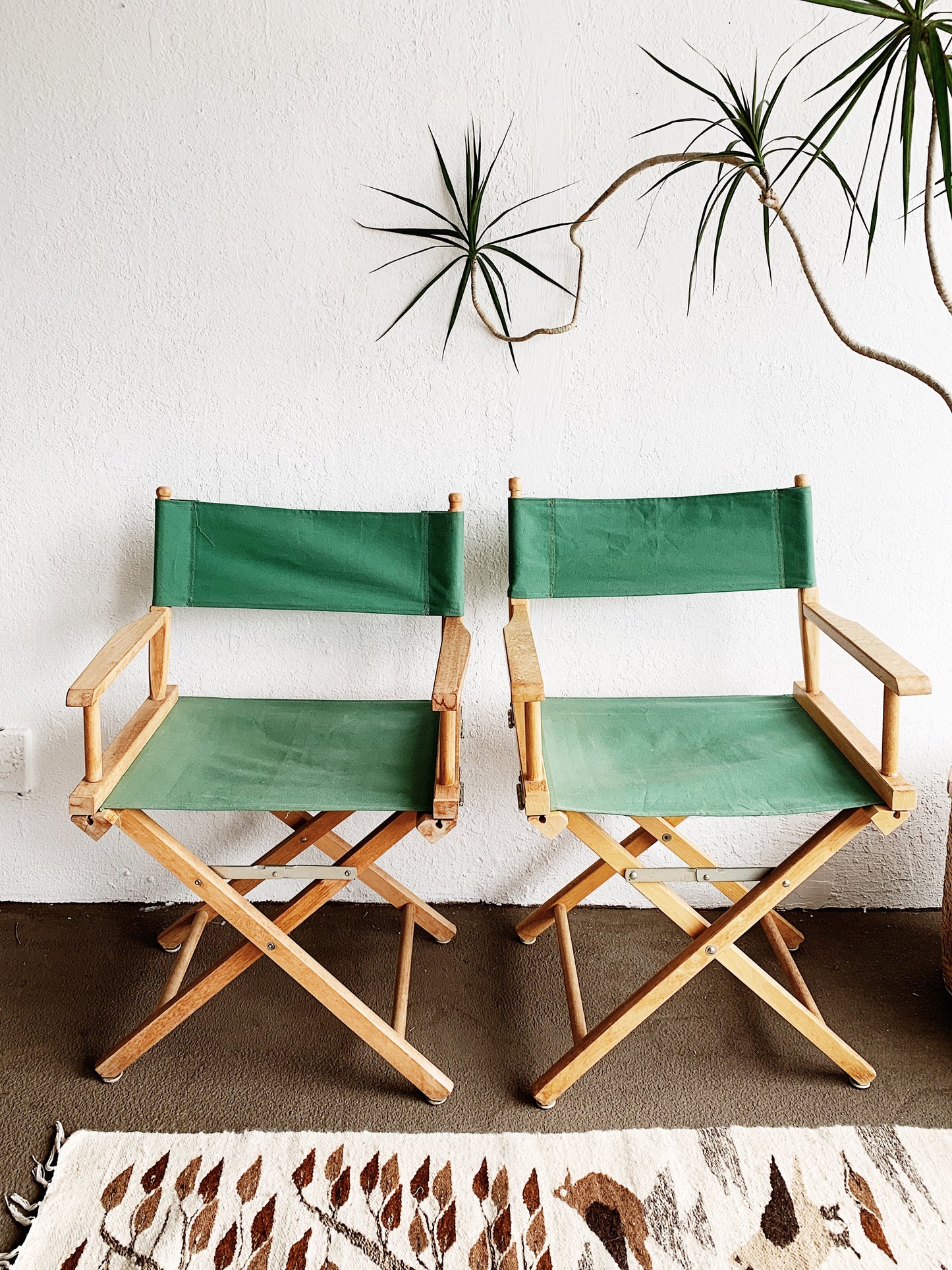 Vintage Folding Directors Chair (pair)