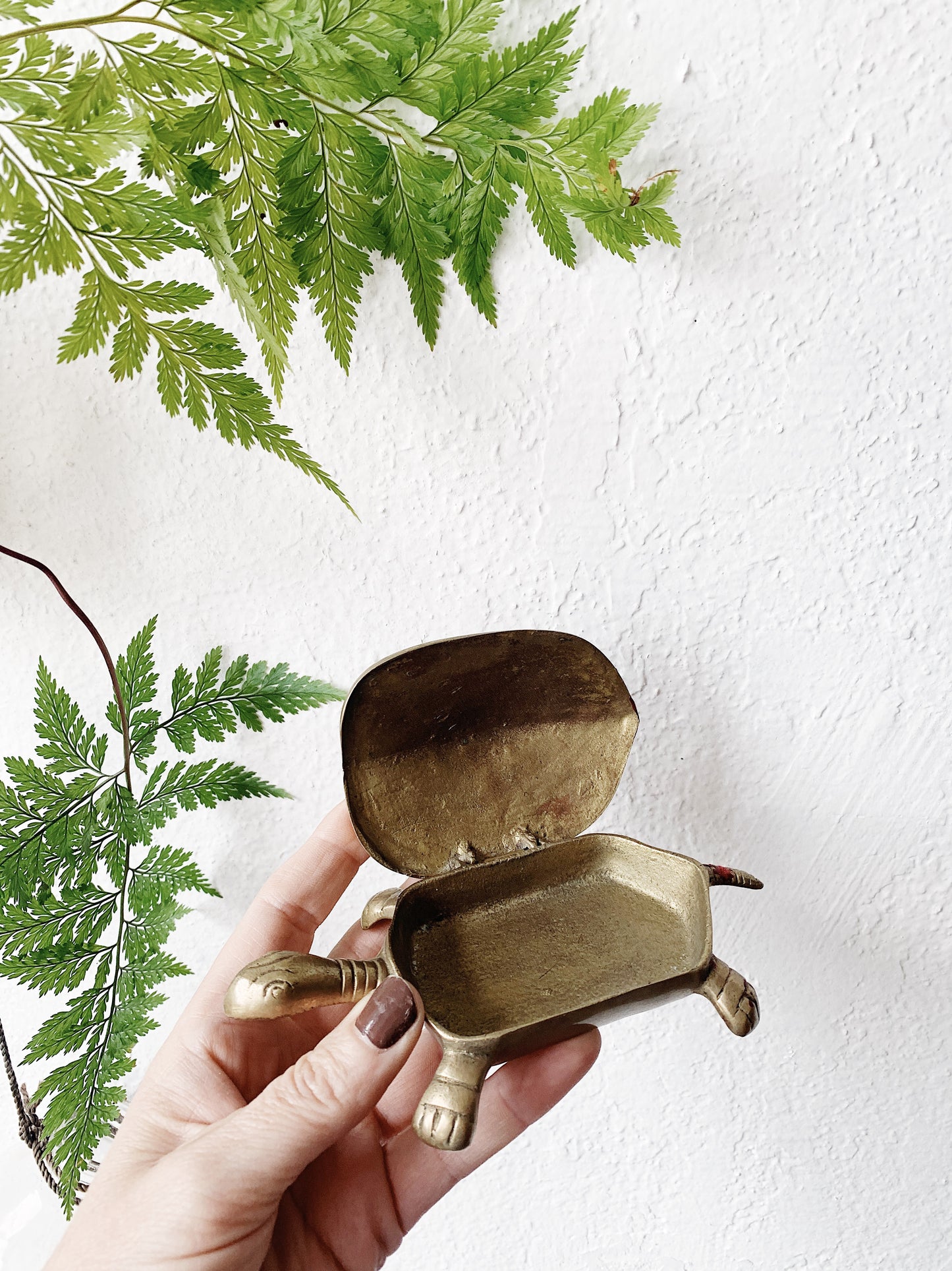 Vintage Brass Turtle