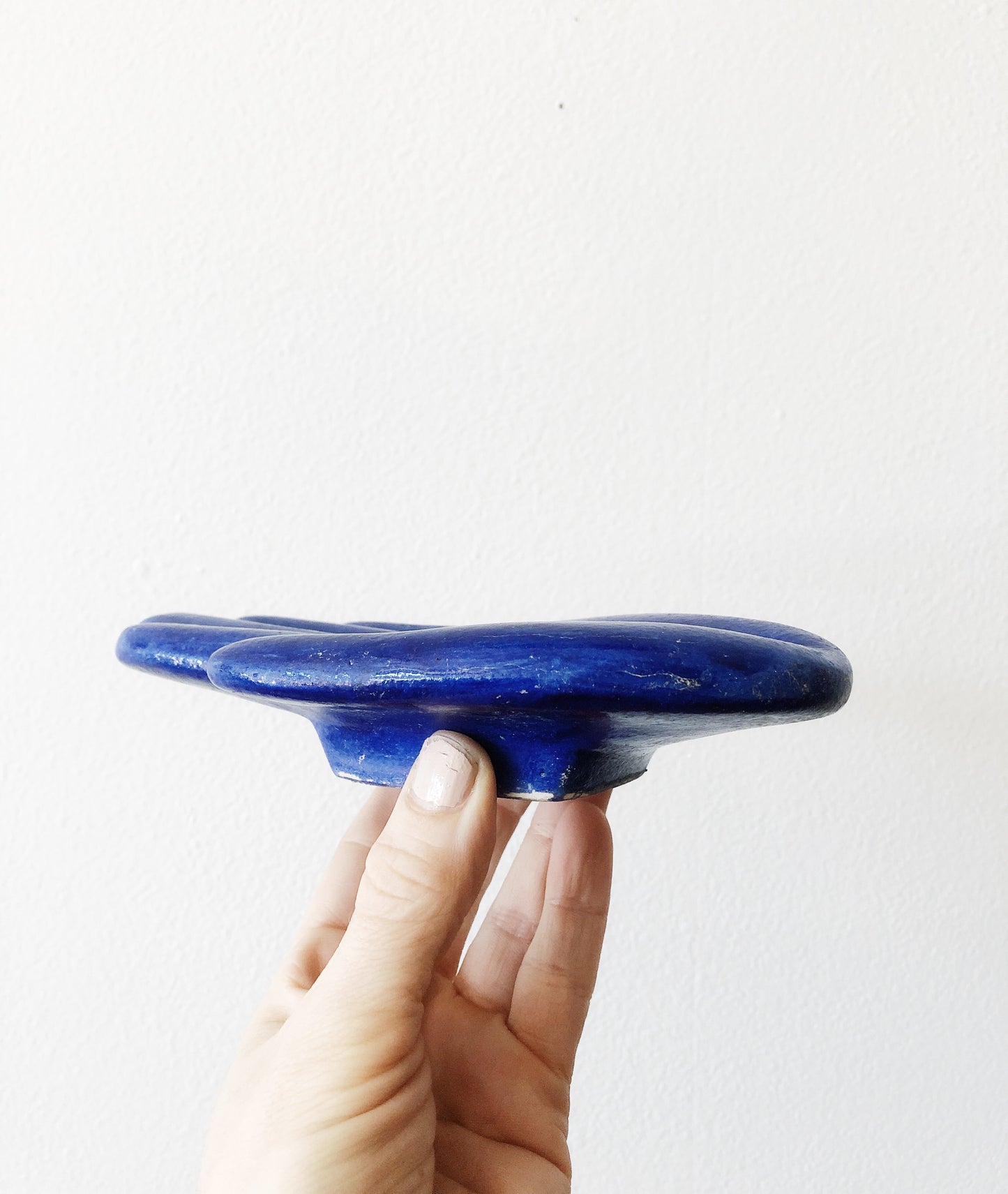 Vintage Mexican Ceramic Hamsa Dish