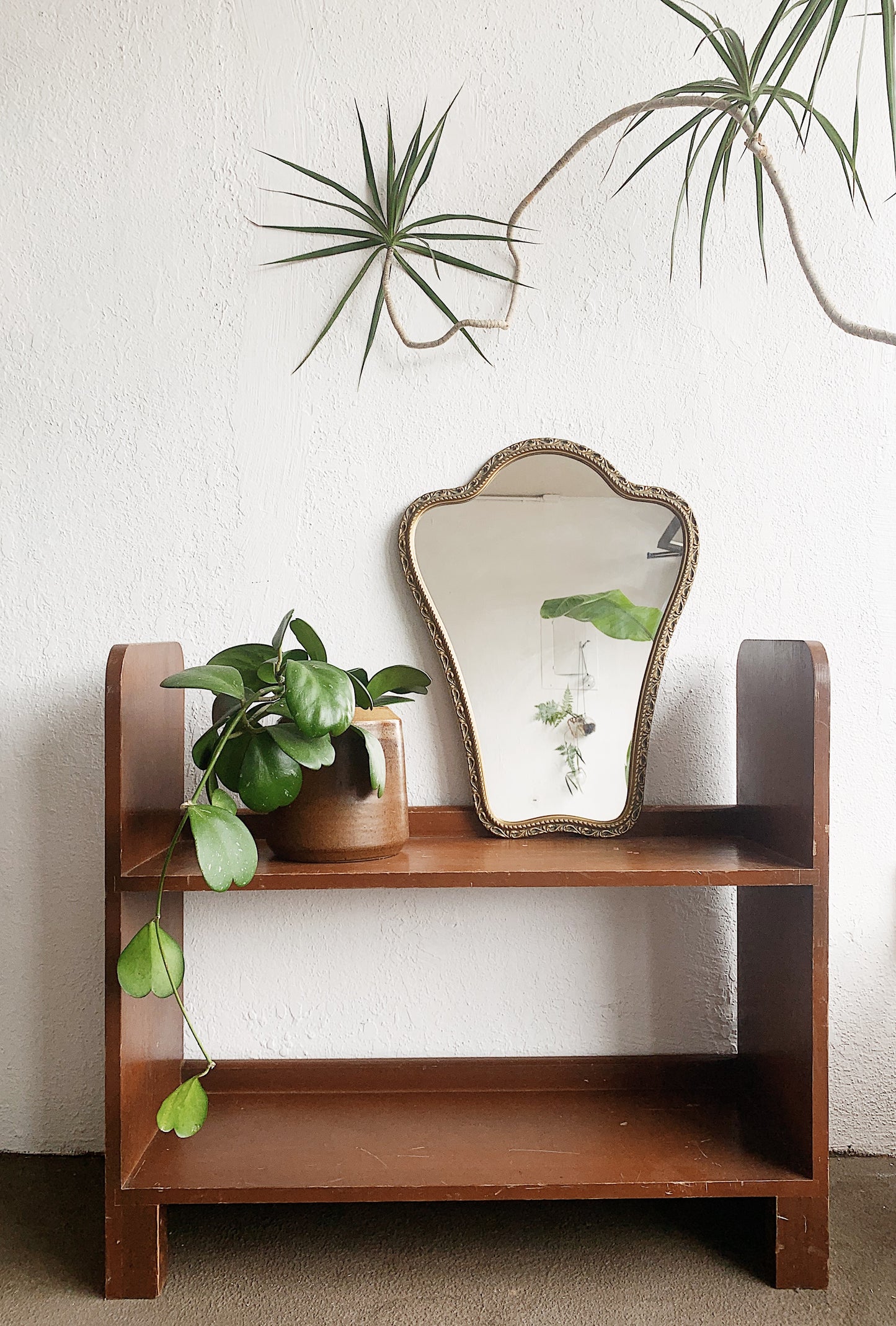 RESERVED Vintage Gold Framed Mirror