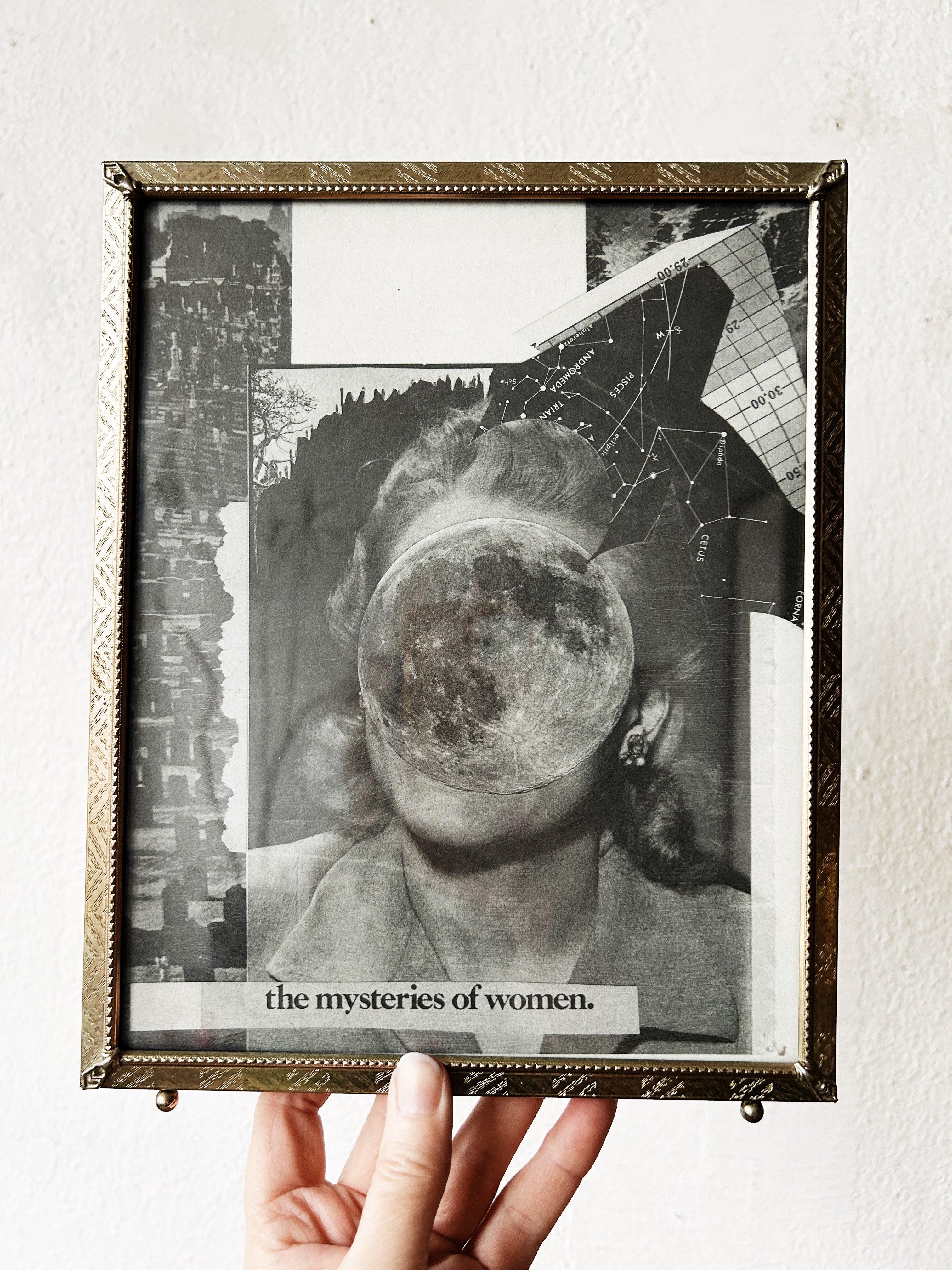 Mid Century Frame with Art Print