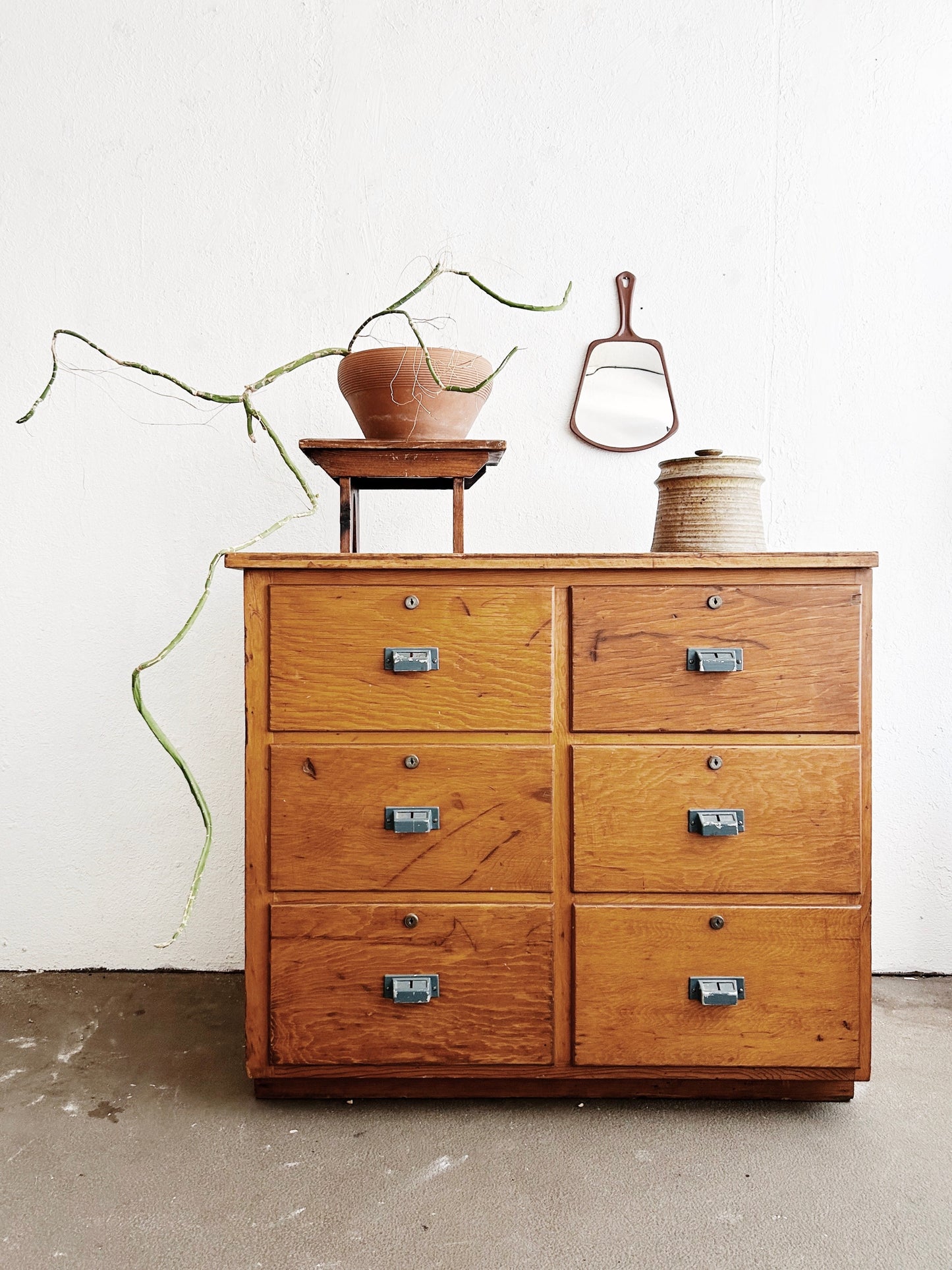Antique Solid Wood Cupboard