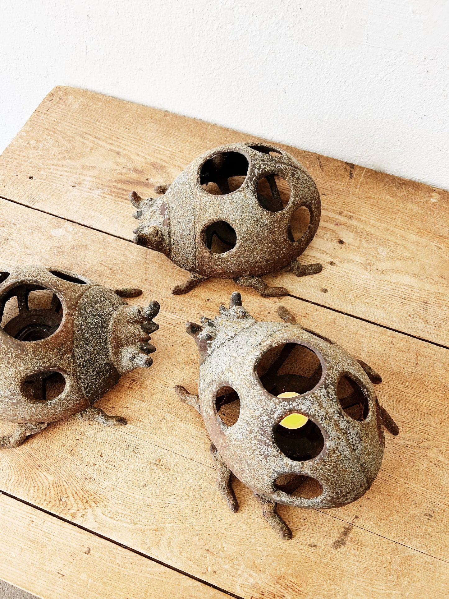 Vintage Japanese Cast Iron Lantern